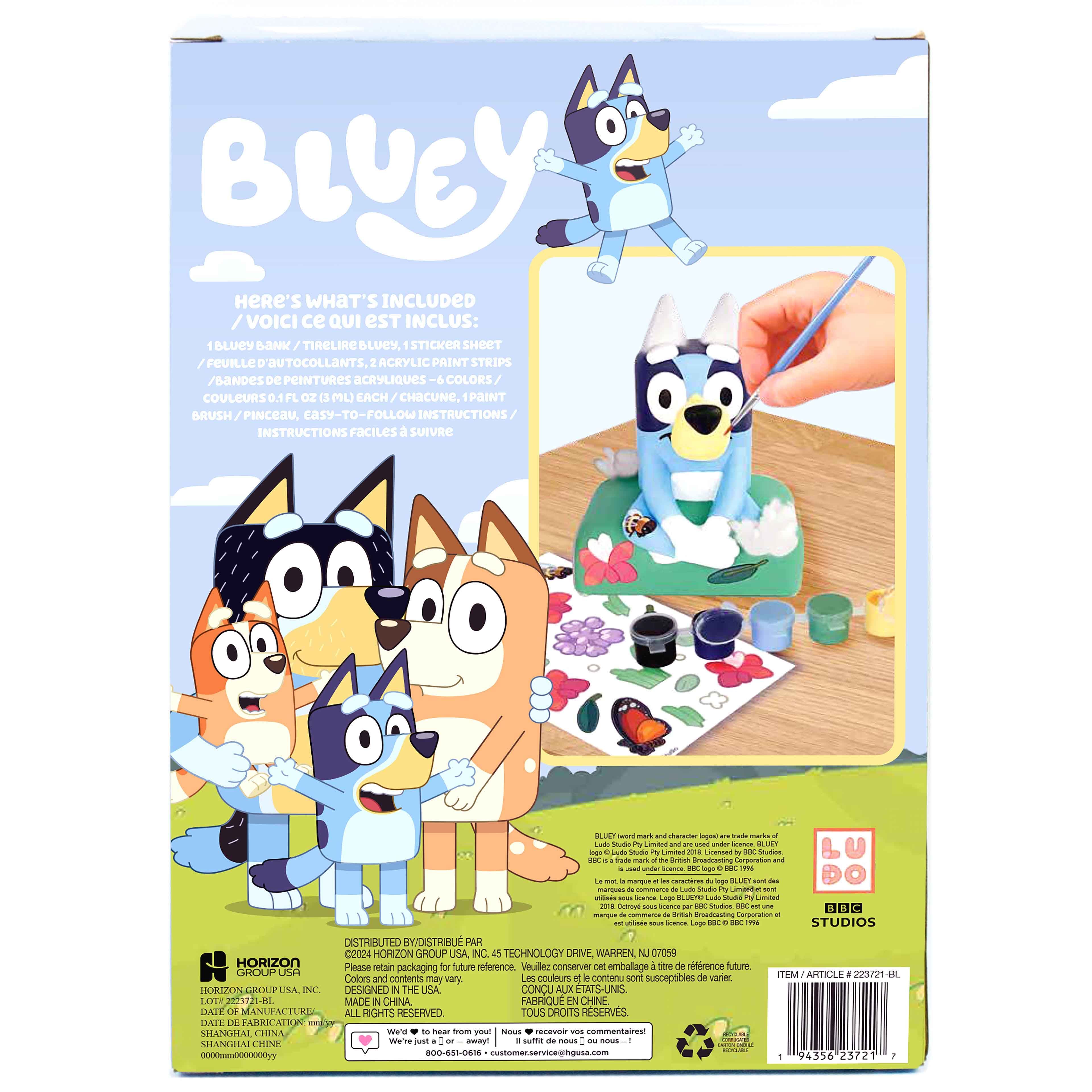 Bluey Paint Your Own Bank