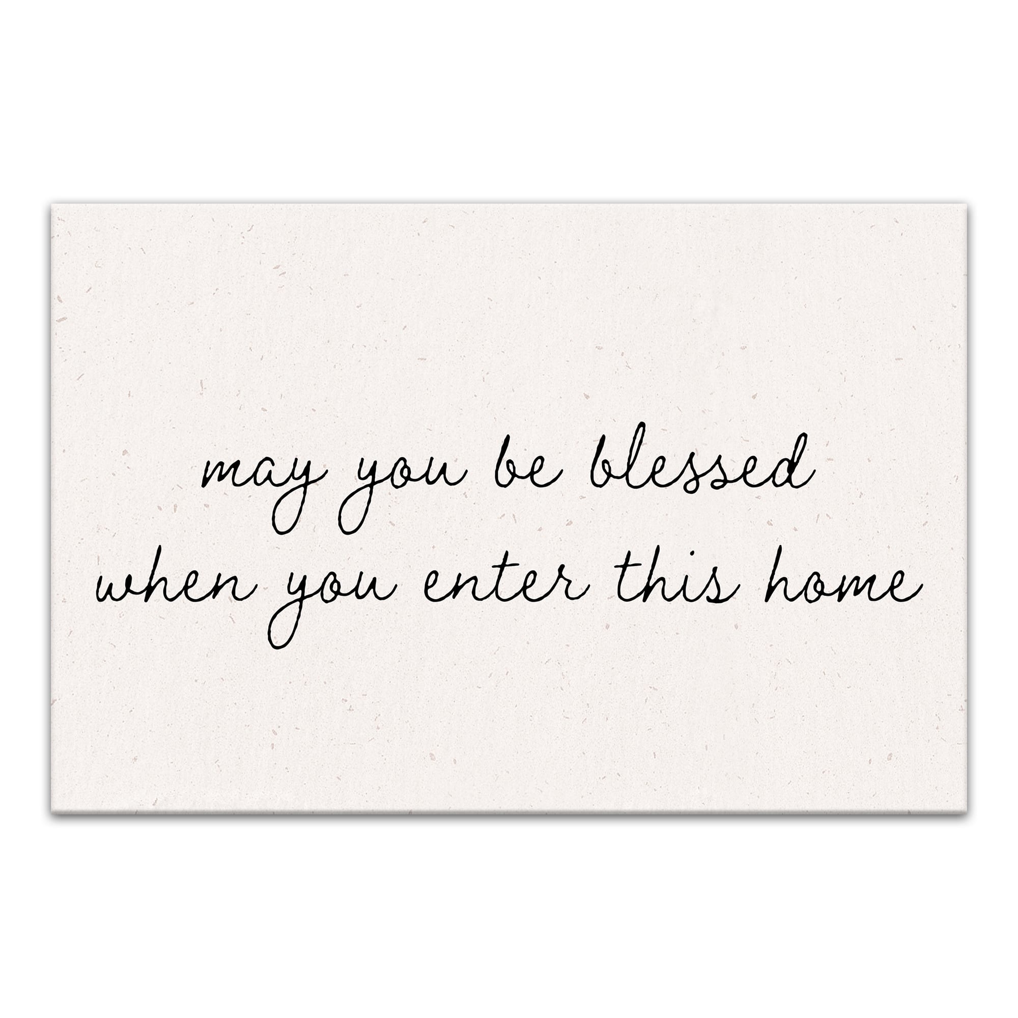May You Be Blessed 18&#x22; x 12&#x27; Canvas Wall Art
