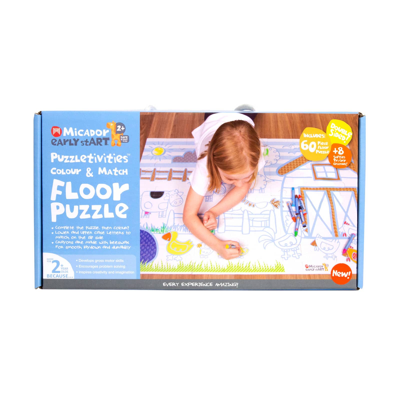 6 Pack: Micador&#xAE; early stART&#xAE; Puzzletivities&#x2122; Floor Puzzle Pack