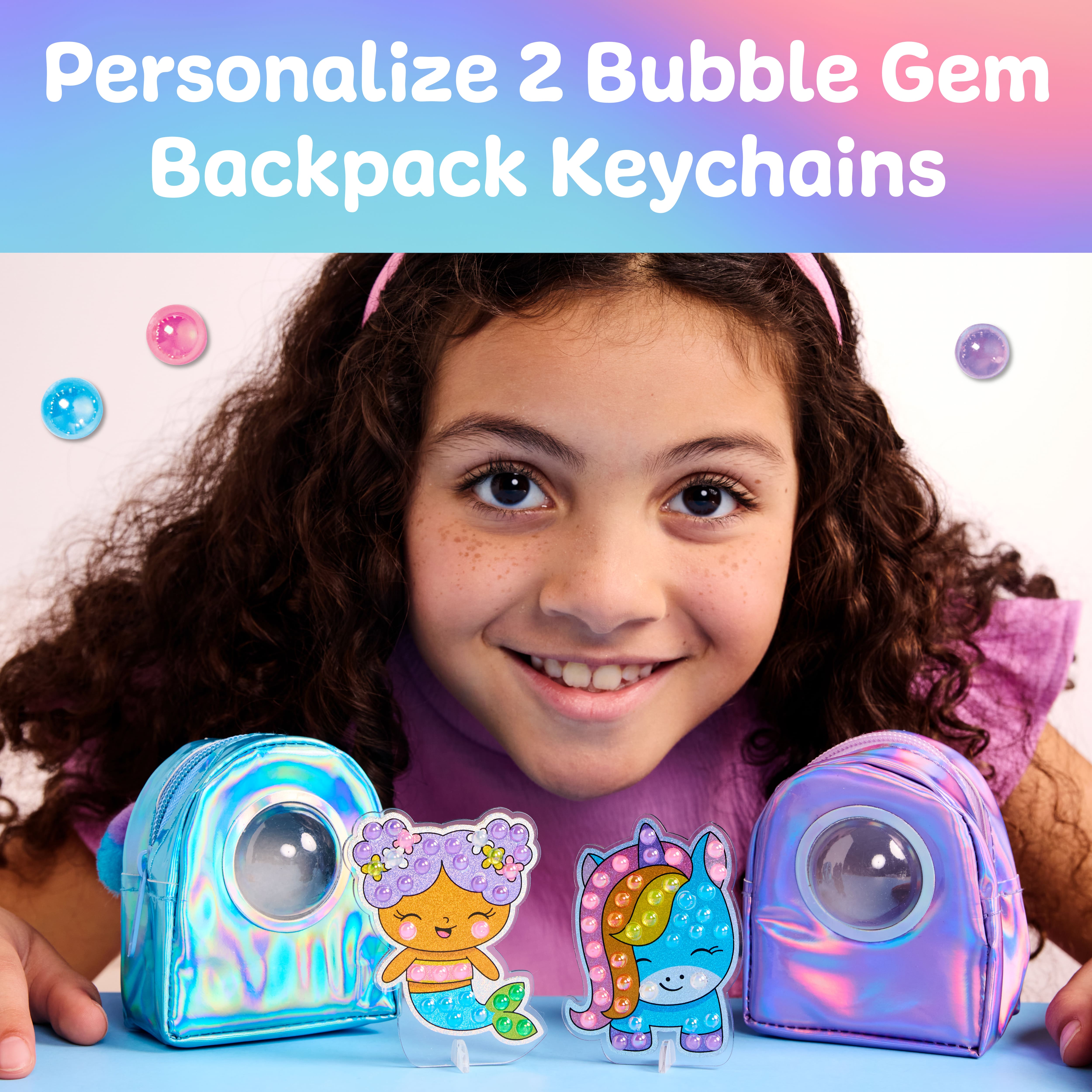 Creativity for Kids&#xAE; Bubble Gems&#x2122; Backpack Keychains Kit