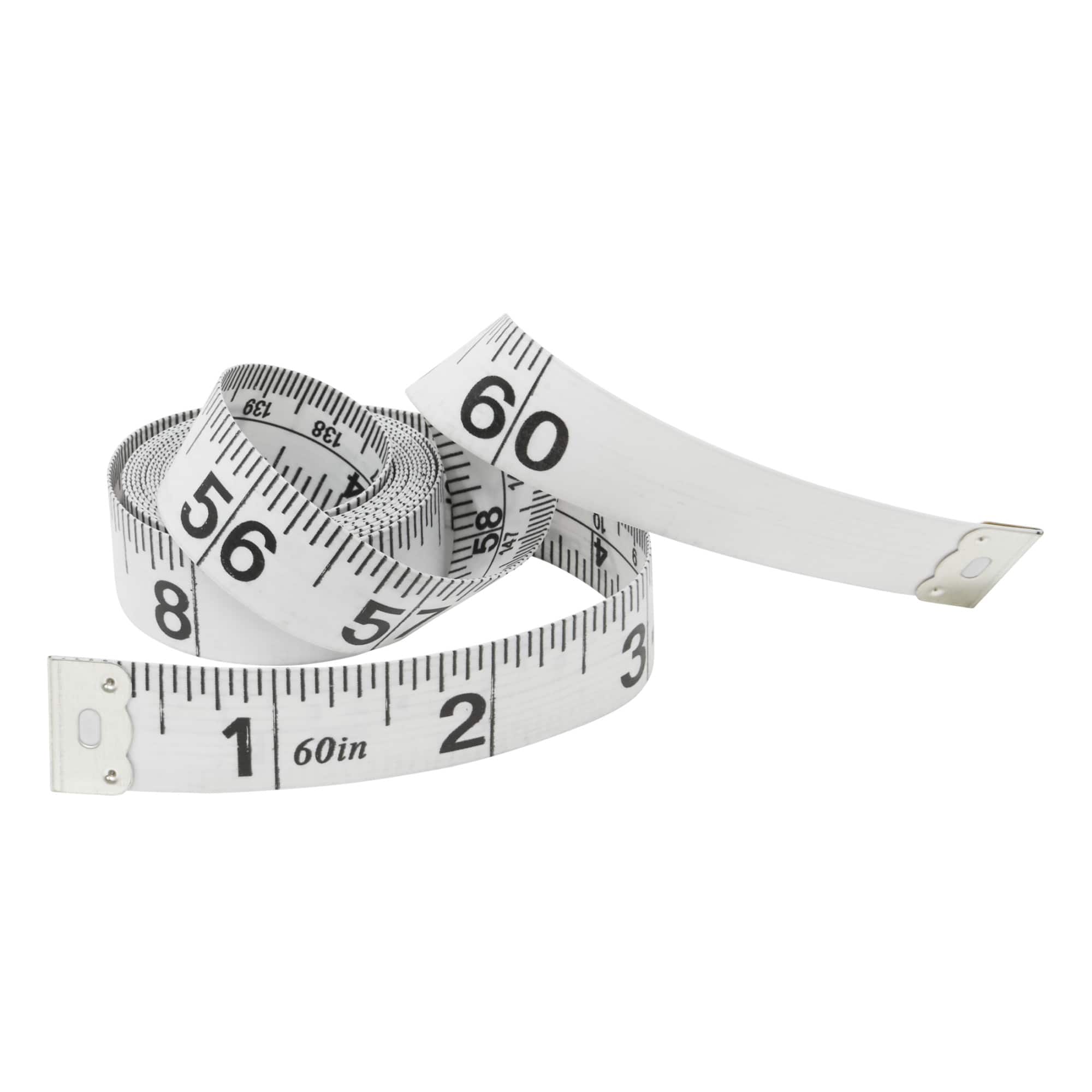 Dritz 60 Tape Measure White Measuring Tape Imperial and Metric Craft Supply  Starter Kit Crafting Tools 