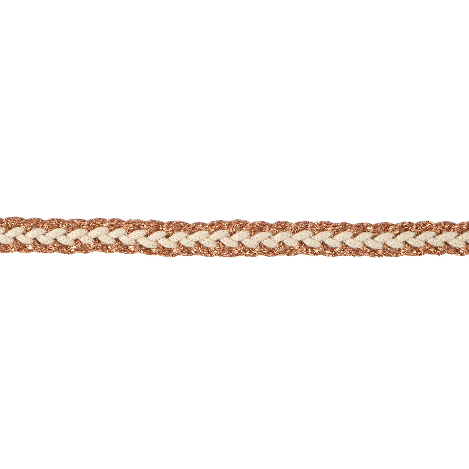 1/2&#x22; Gold &#x26; Ivory Braid Trim by Celebrate It&#xAE;