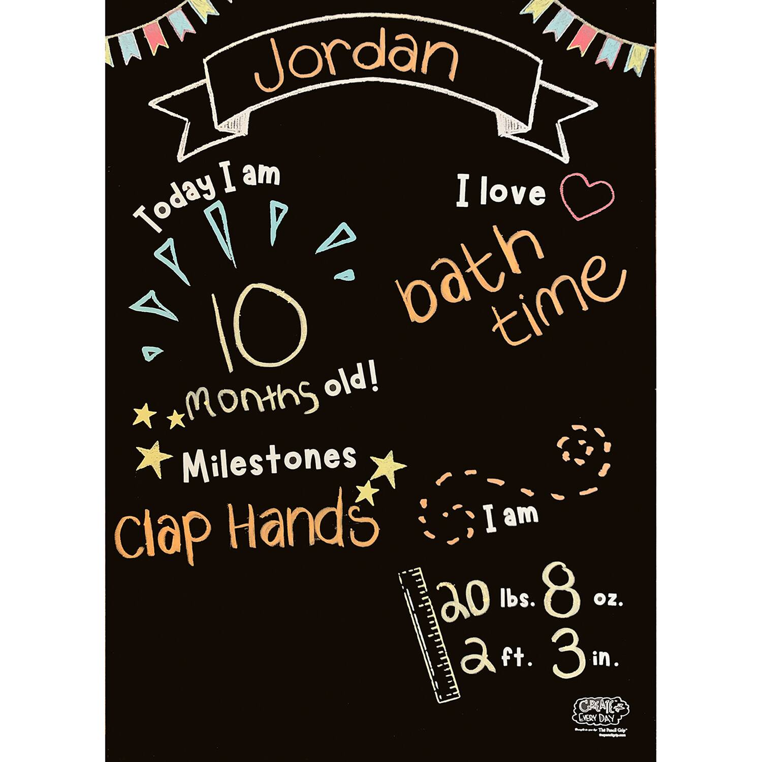 The Pencil Grip Home Milestones Activity Playmats, 6ct.