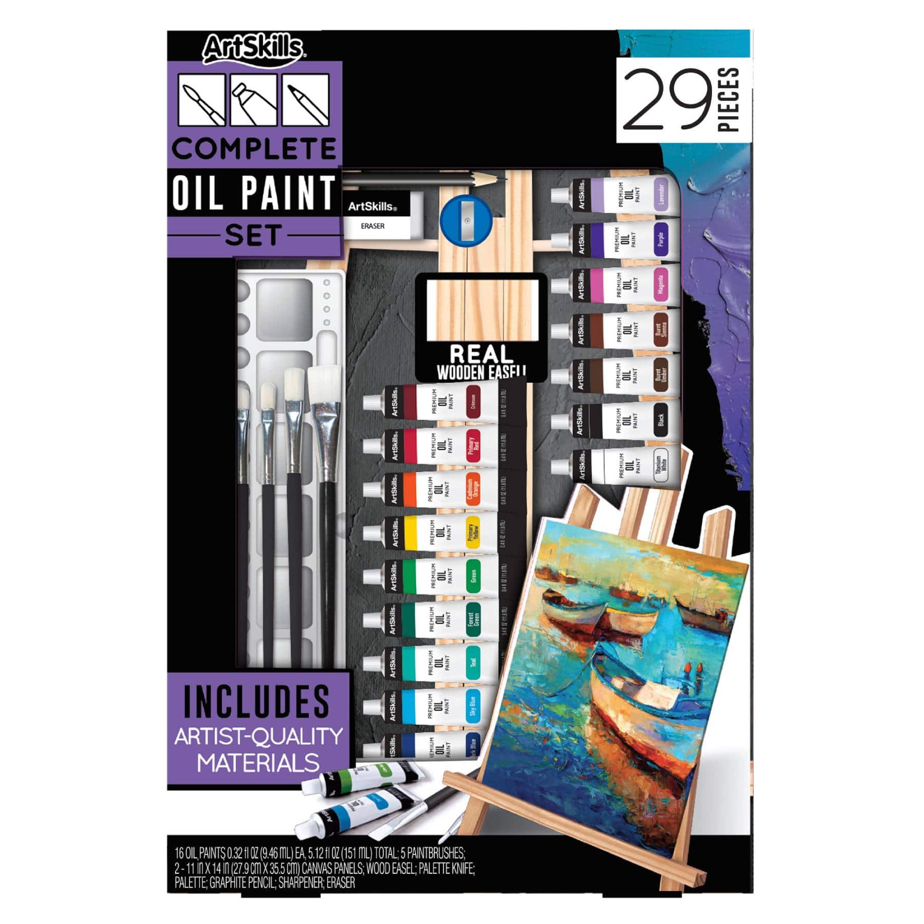 ArtSkills® 29 Piece Complete Oil Paint Set