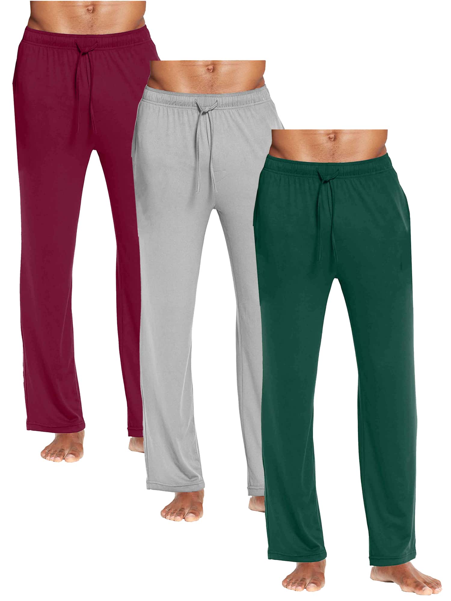 Galaxy by Harvic Men's Classic Lounge Pants 3 Pack
