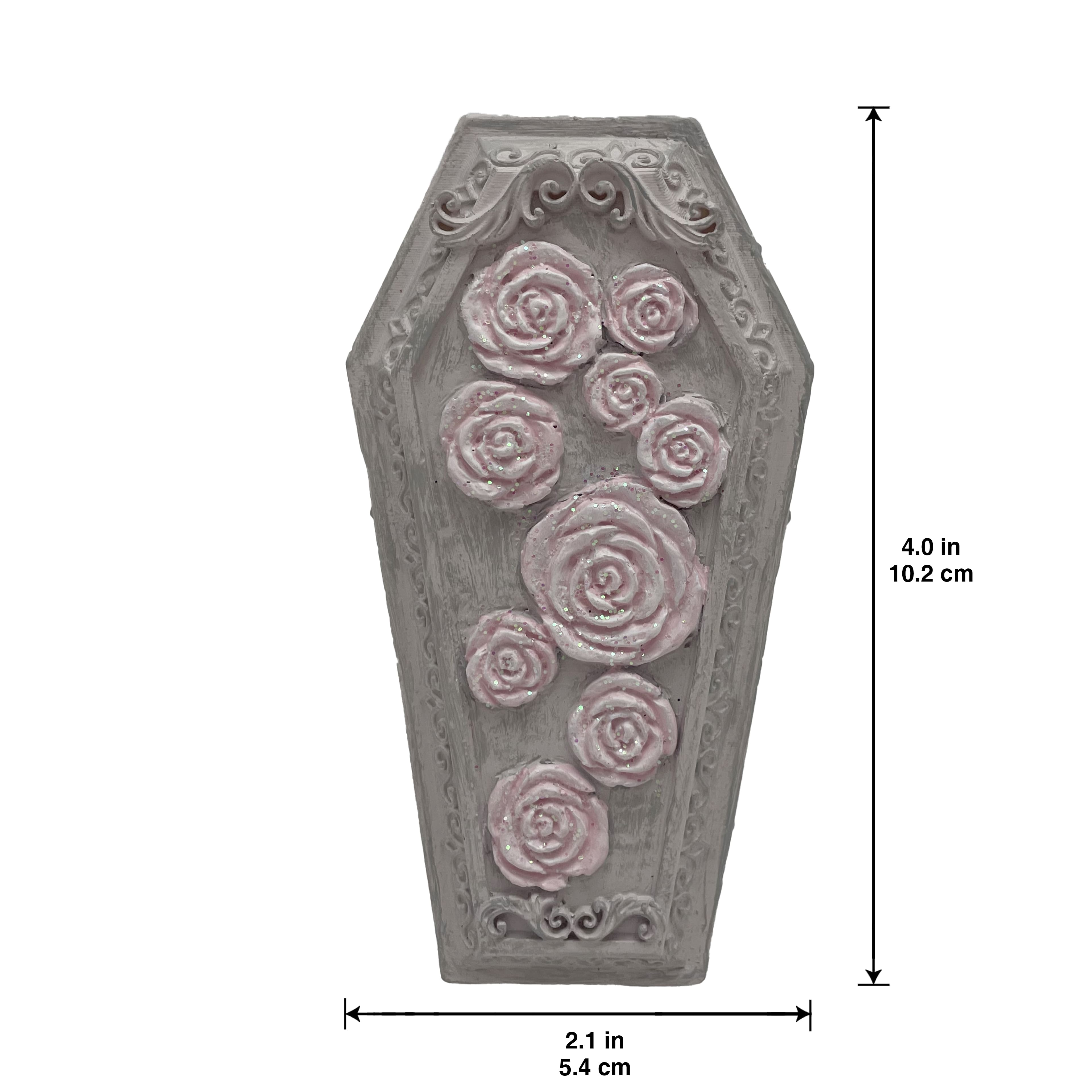 Mini Rose Coffin D&#xE9;cor by Ashland&#xAE;