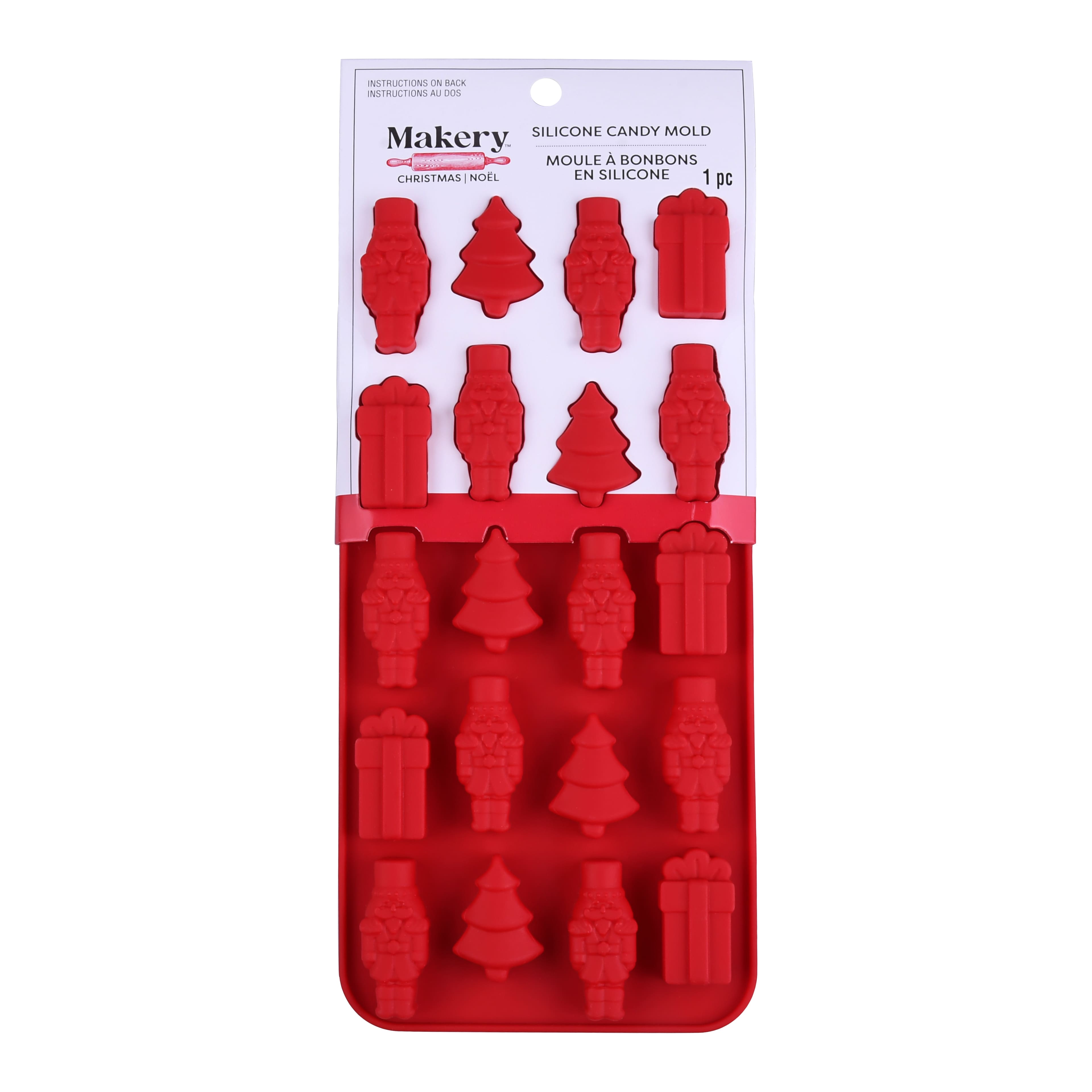 Christmas Icons Silicone Candy Mold by Makery&#x2122;