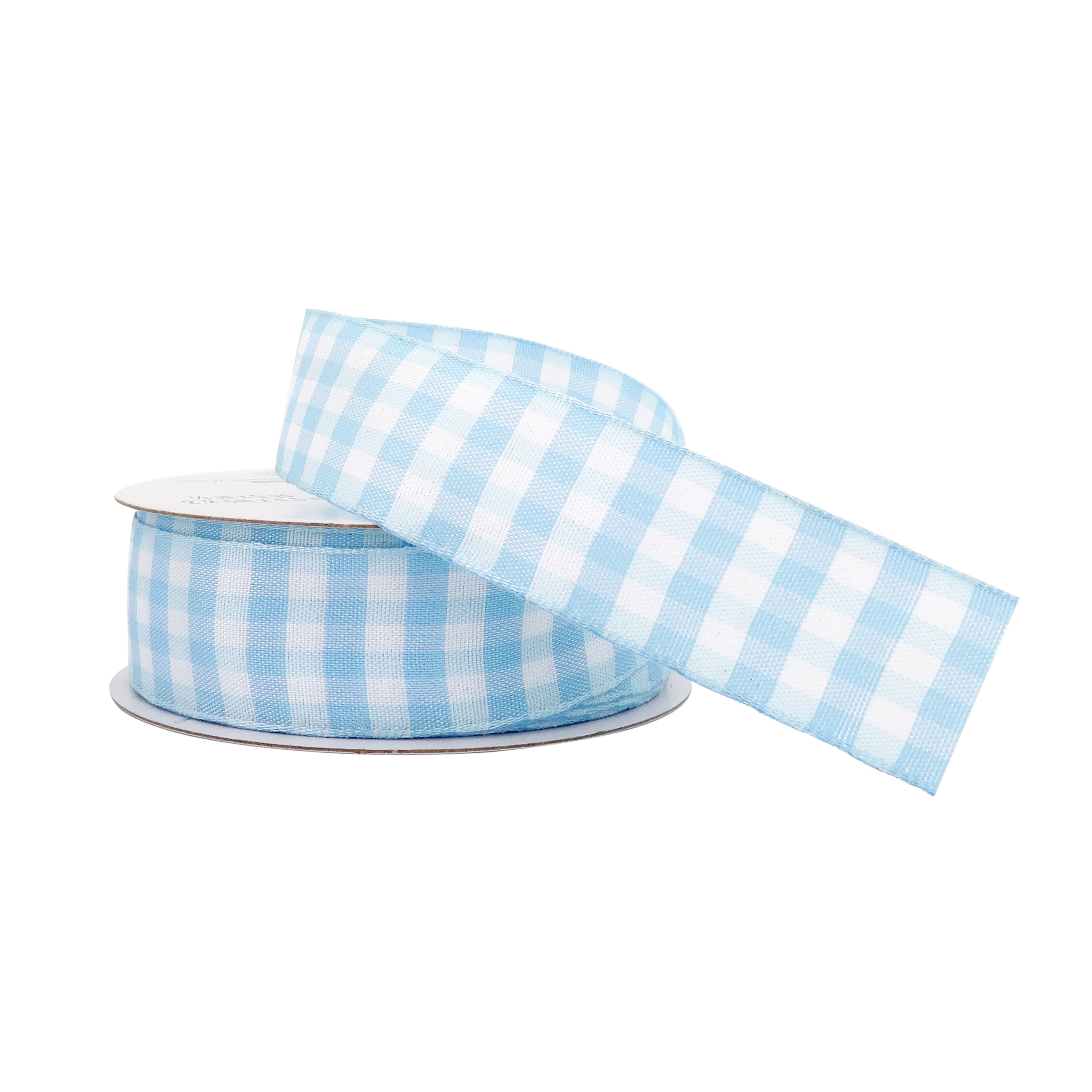 7/8" x 5yd. Gingham Ribbon by Celebrate It™