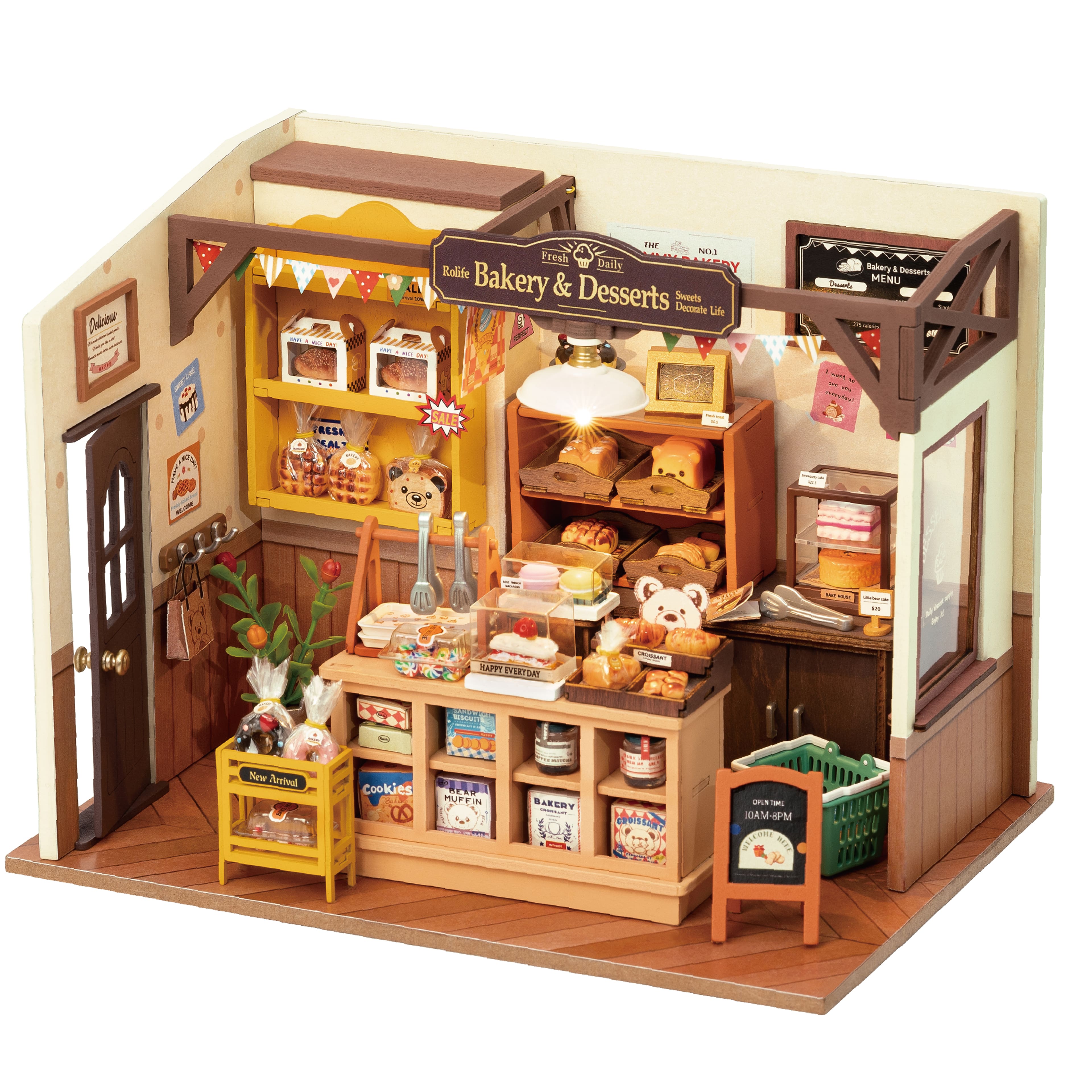 Rolife Becka&#x27;s Baking House DIY Miniature House Kit