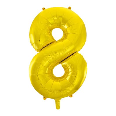 Gold Foil Number Balloon by Celebrate It™ | Michaels