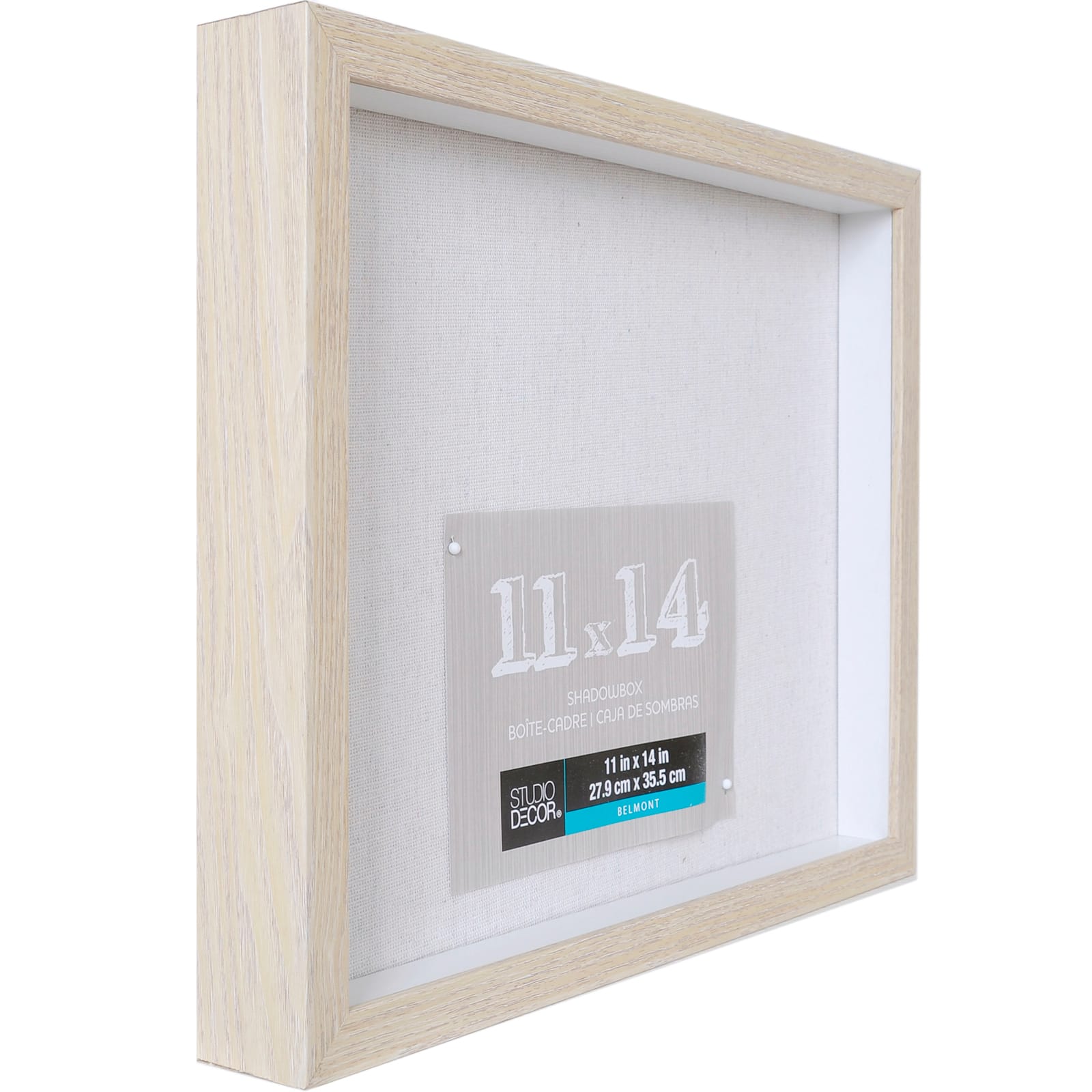 Blonde Belmont Shadow Box by Studio Décor®