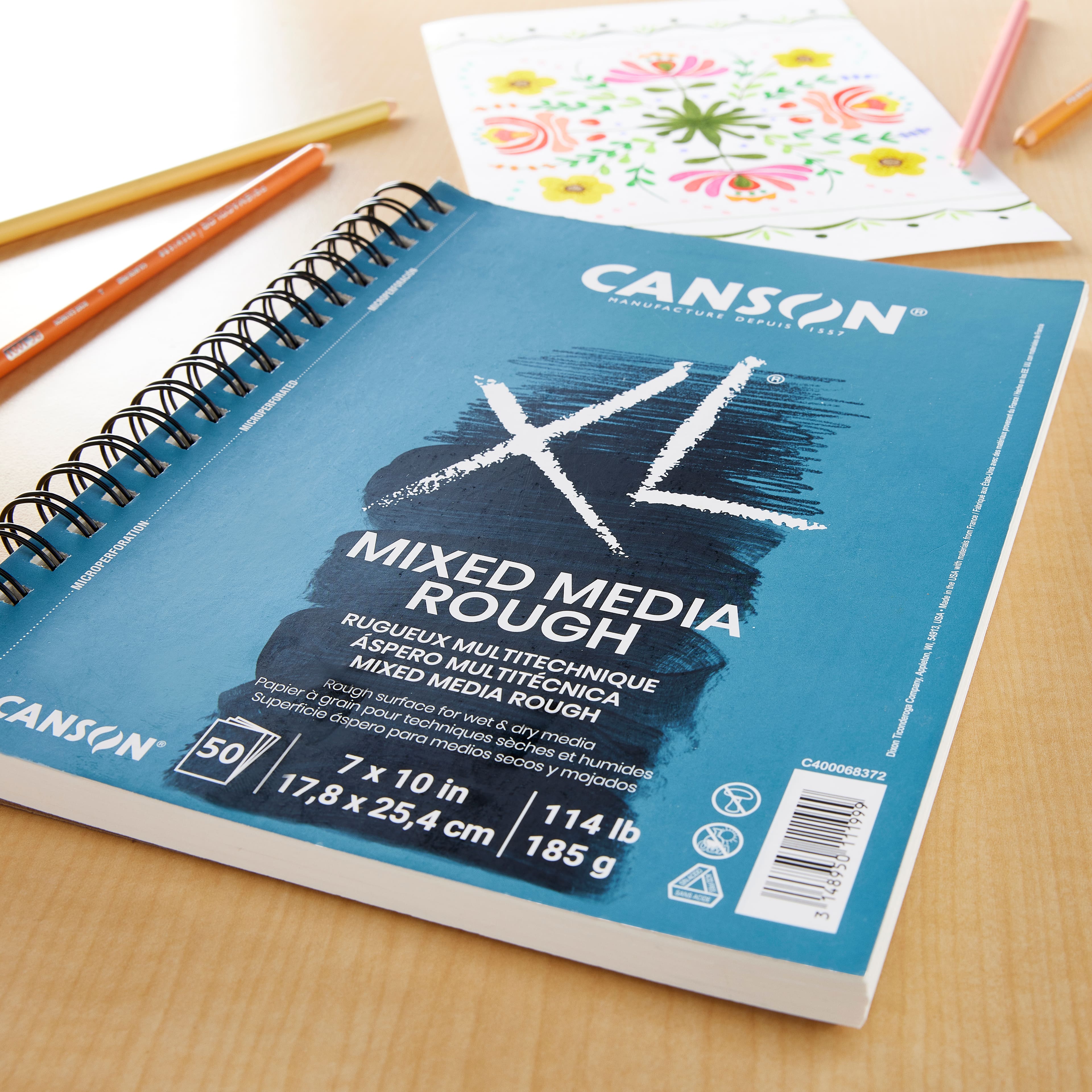 12 Pack: Canson&#xAE; XL&#xAE; Rough Mix Media Pad