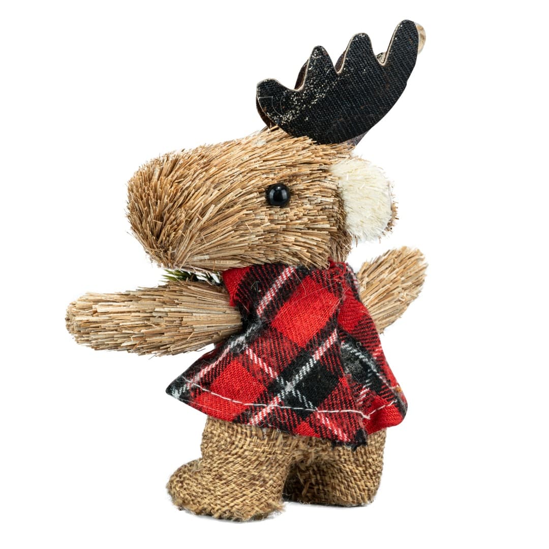 4.25&#x22; Natural Standing Deer Ornament by Ashland&#xAE;