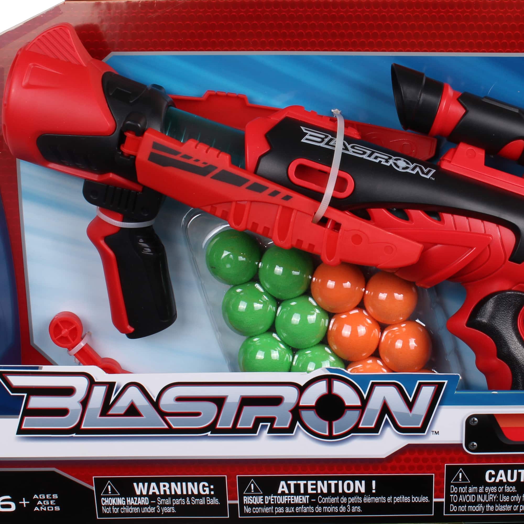 NKOK Blastron&#x2122; CannonBall Blaster: Red Crossbow
