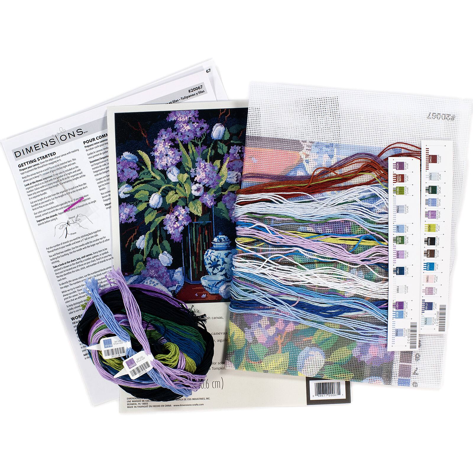 Dimensions Needlepoint Kit - Tulips & Lilacs (1 Set(s))