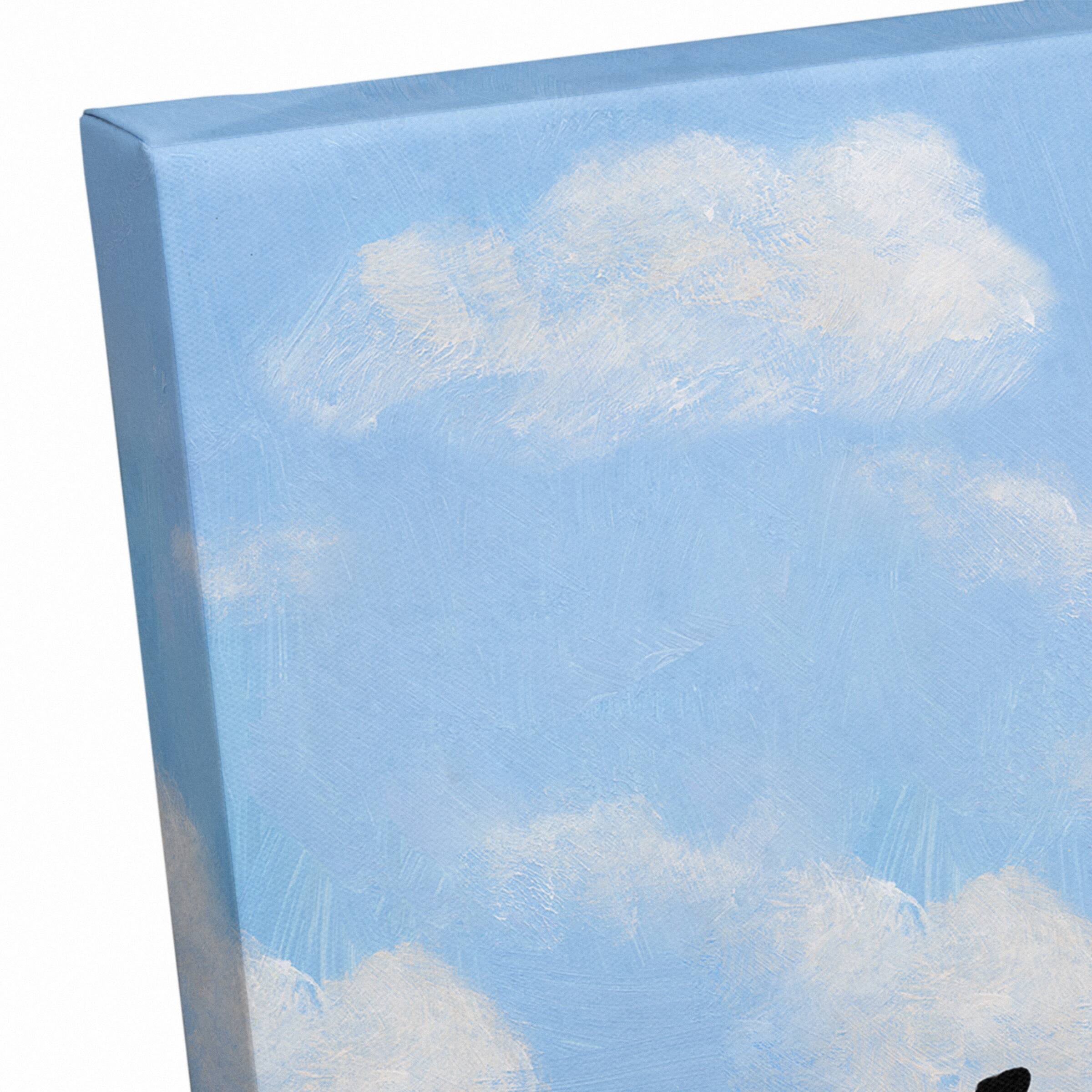 Frenchie in France 1 Canvas Wall Art