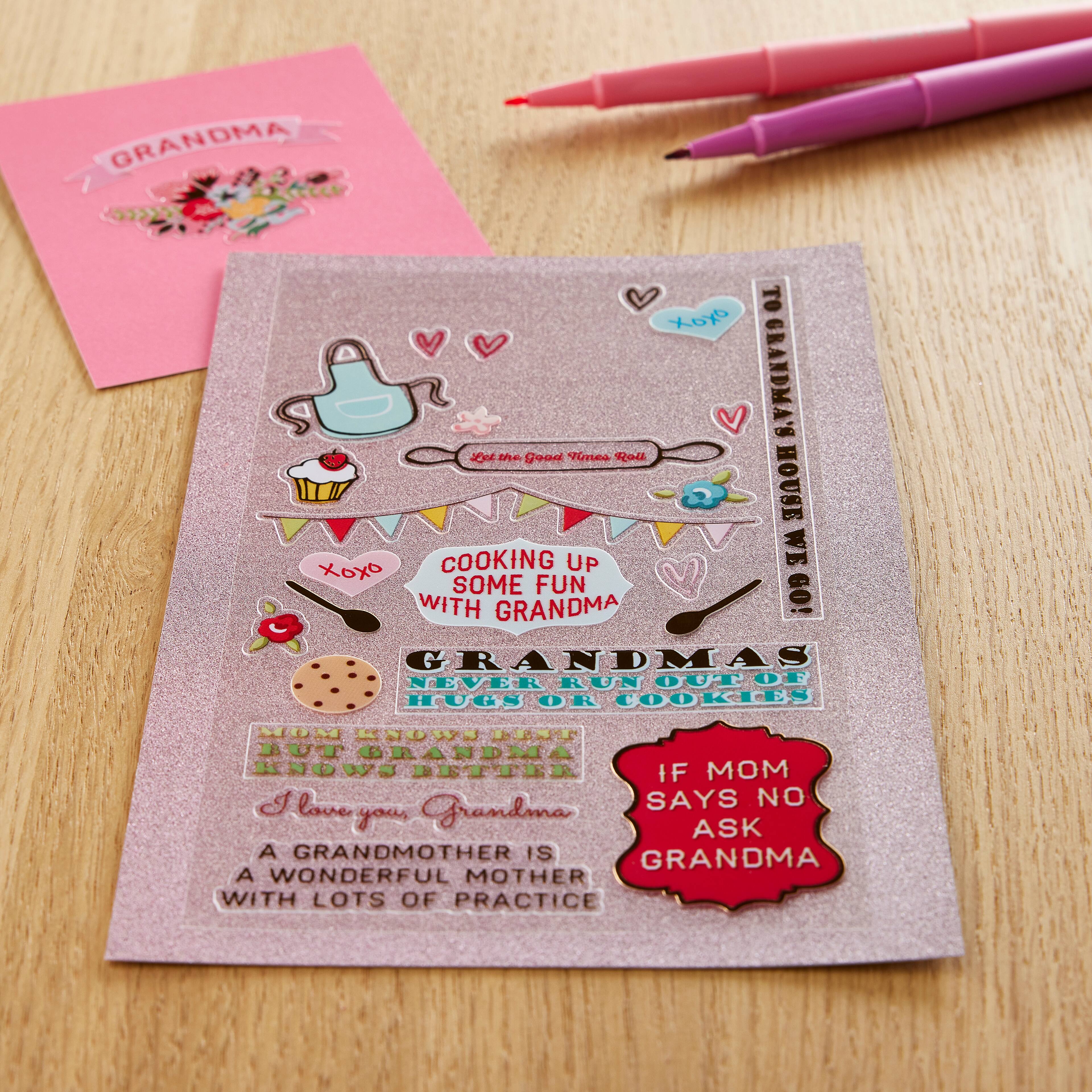 12 Pack: Grandma Themed Stickers by Recollections™