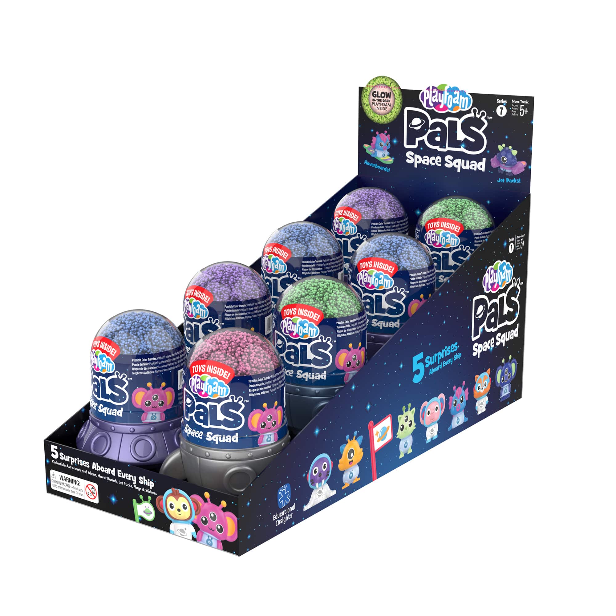 Educational Insights Playfoam Space Squad, 8ct.