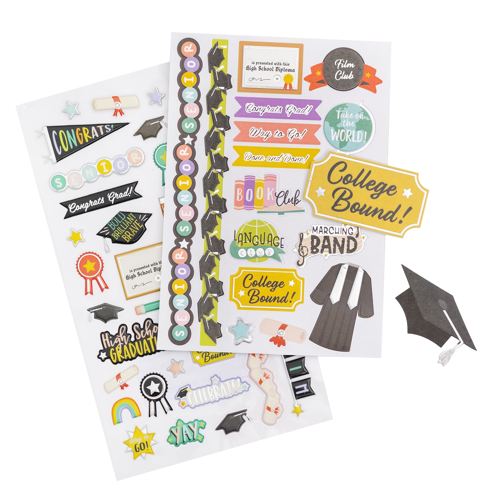 High School Graduation Sticker Flip Pack by Recollections™