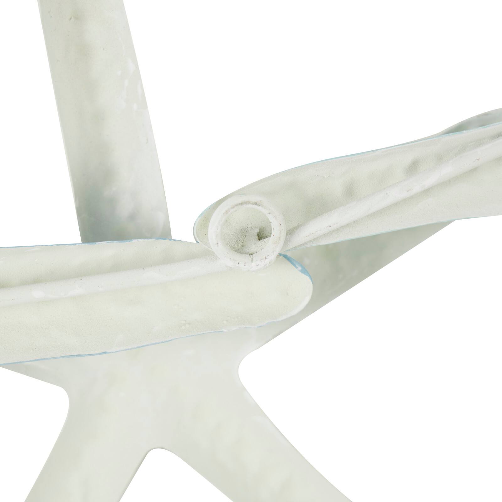 Light Blue Metal Overlapping Starfish Wall Décor