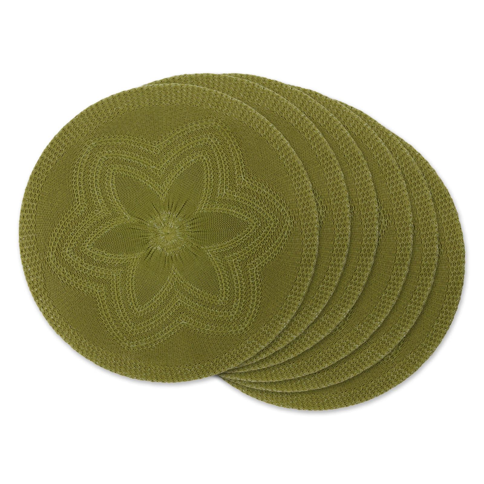 DII&#xAE; Woven Round Placemats, 6ct.