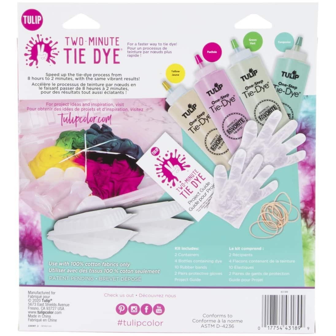 Tulip&#xAE; Fruit Punch Two-Minute Tie-Dye Color Kit