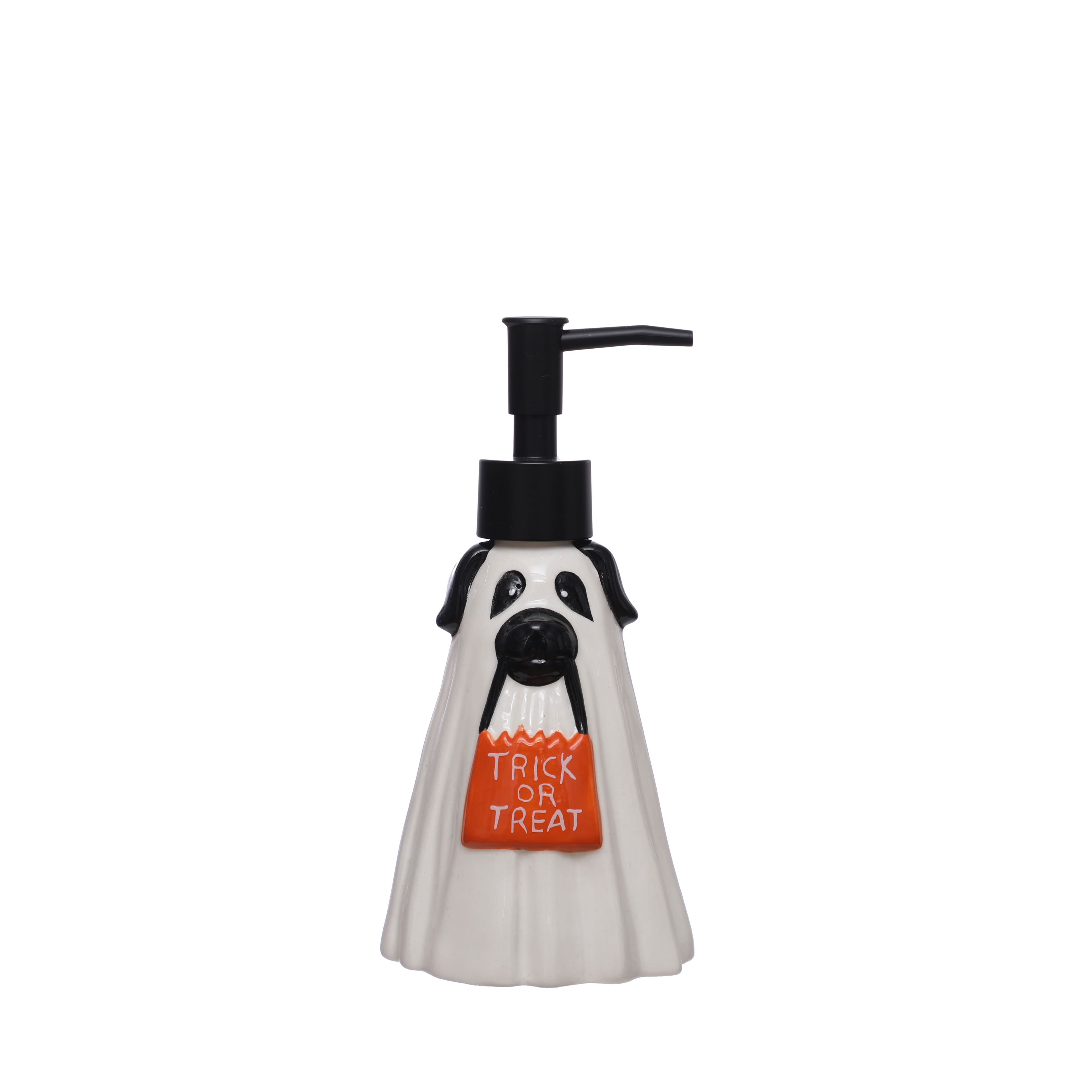 13.5oz. Ceramic Trick-or-Treat Dog Hand Soap Dispenser by Ashland&#xAE;