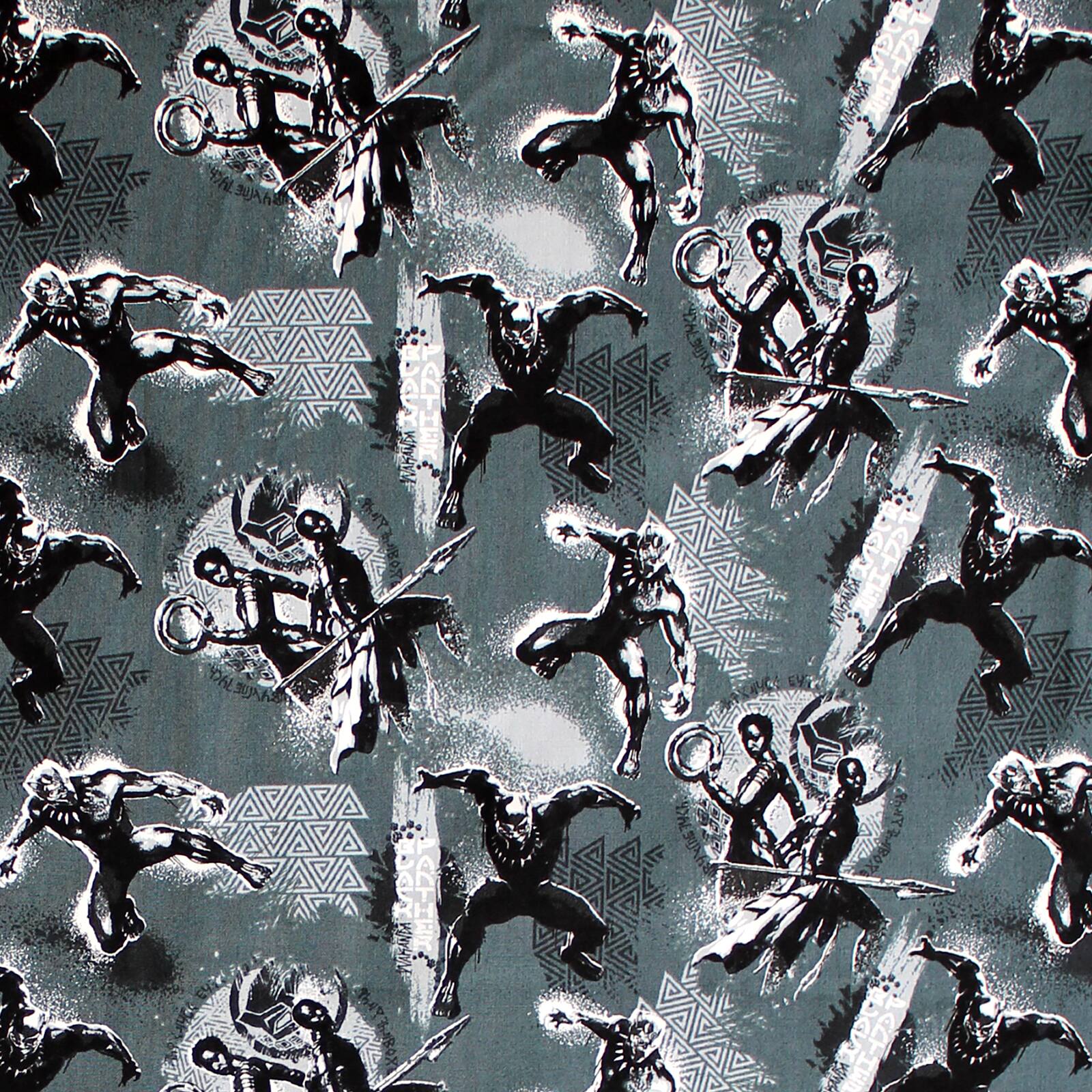 Find The Camelot Fabrics Marvel Heroes Black Panther Wakandans Green Cotton Fabric At Michaels
