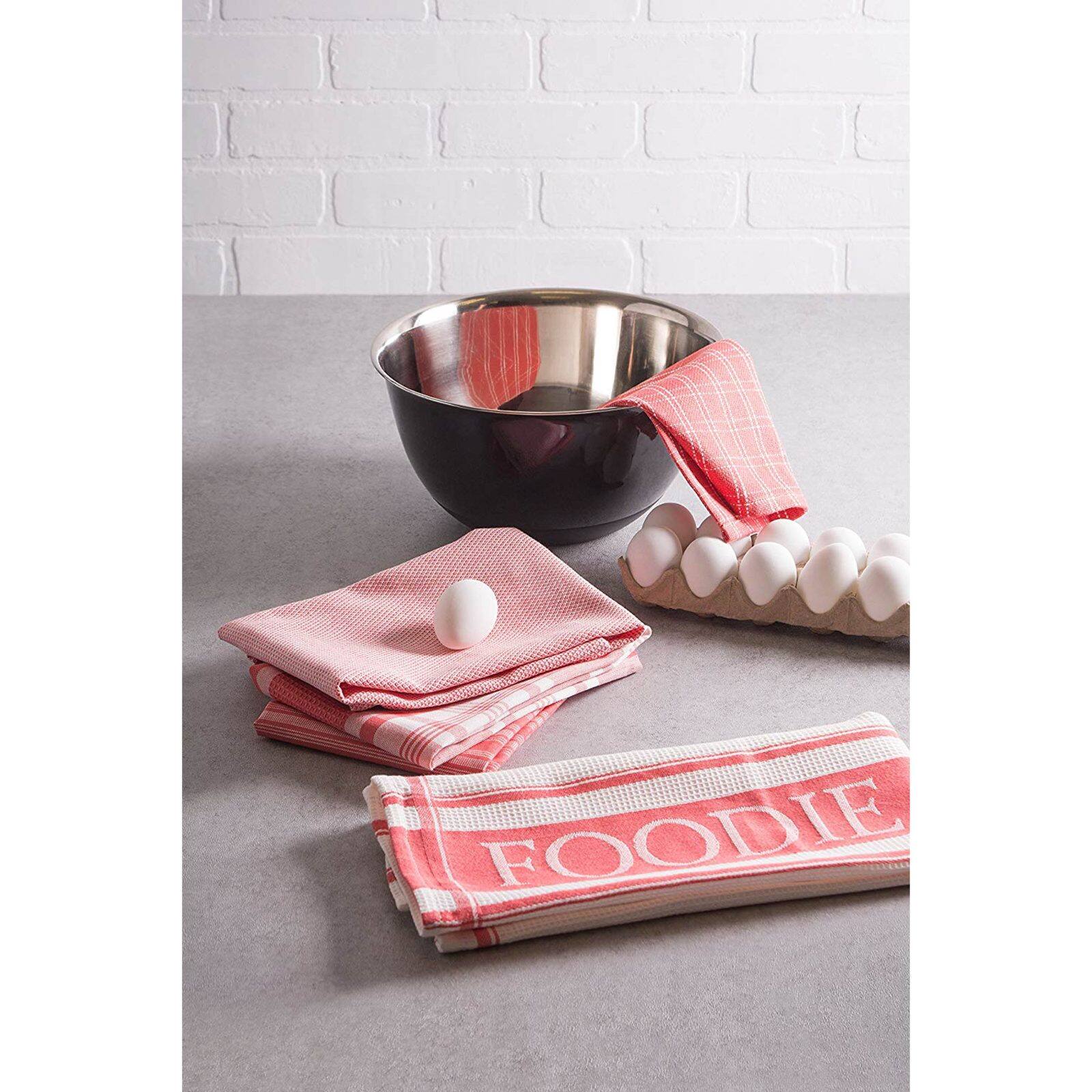 DII® Foodie Dish Towel & Dishcloth Set