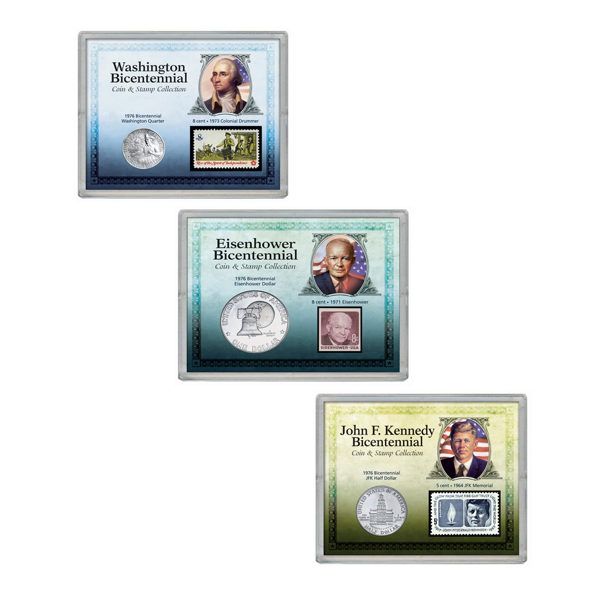 Presidential Bicentennial Coin &#x26; Stamp Collections
