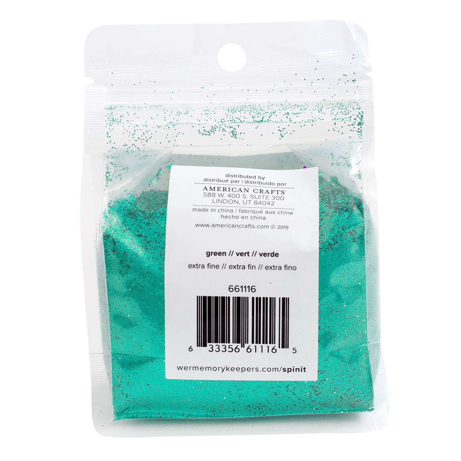 12 Pack: We R Memory Keepers® Spin It™ Extra Fine Polyester Glitter