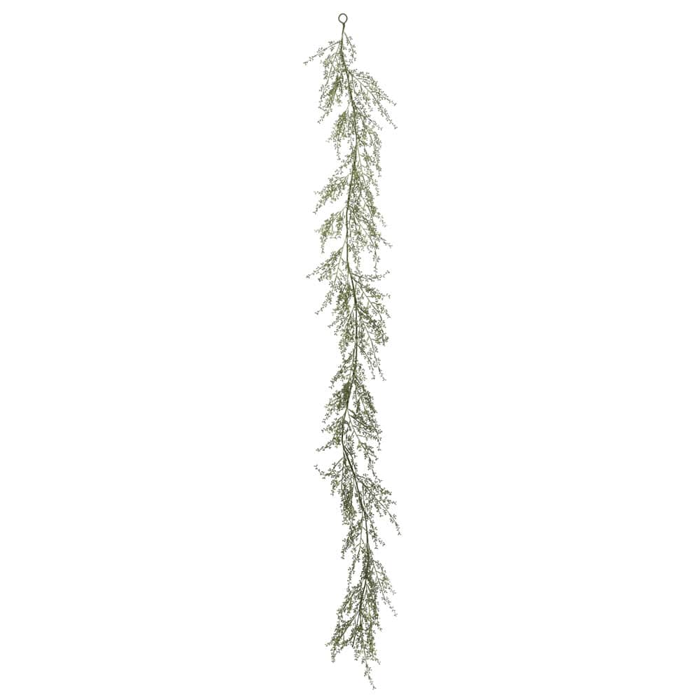 6ft. Green Fairhill Leaf Garland