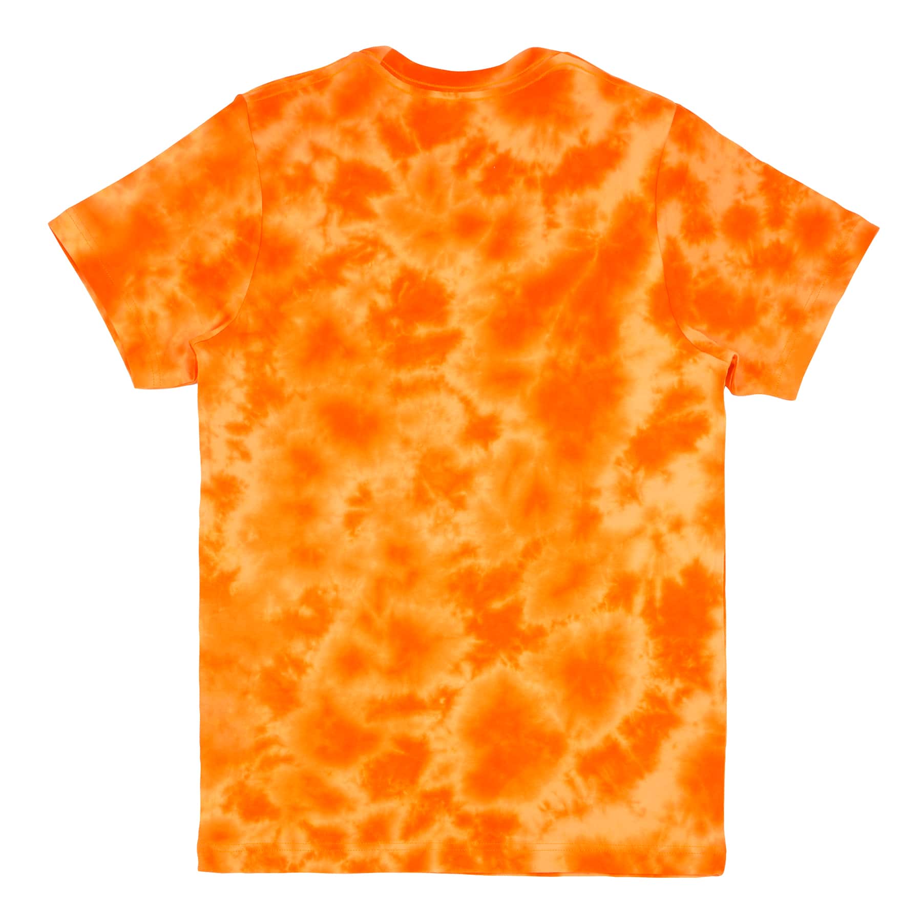Orange Tie Dye Boo-Jee Ghost Adult Crew Neck T-Shirt by Celebrate It&#x2122;