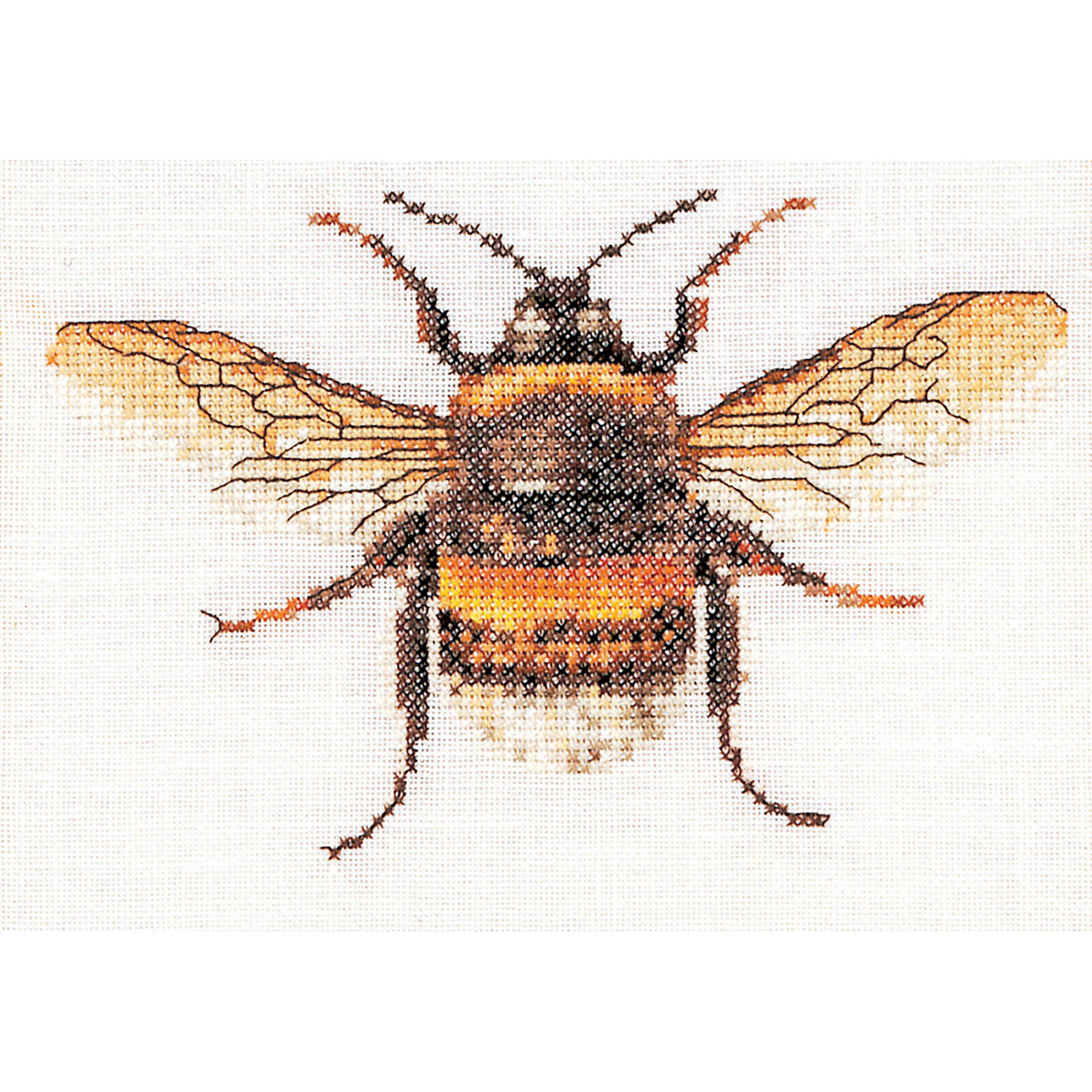 Thea Gouverneur Bumble Bee Cross Stitch Kit