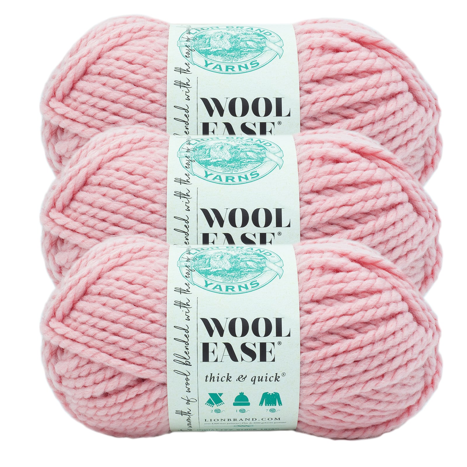 Lion Brand® Wool-Ease® Thick & Quick® Variegated Yarn, Michaels