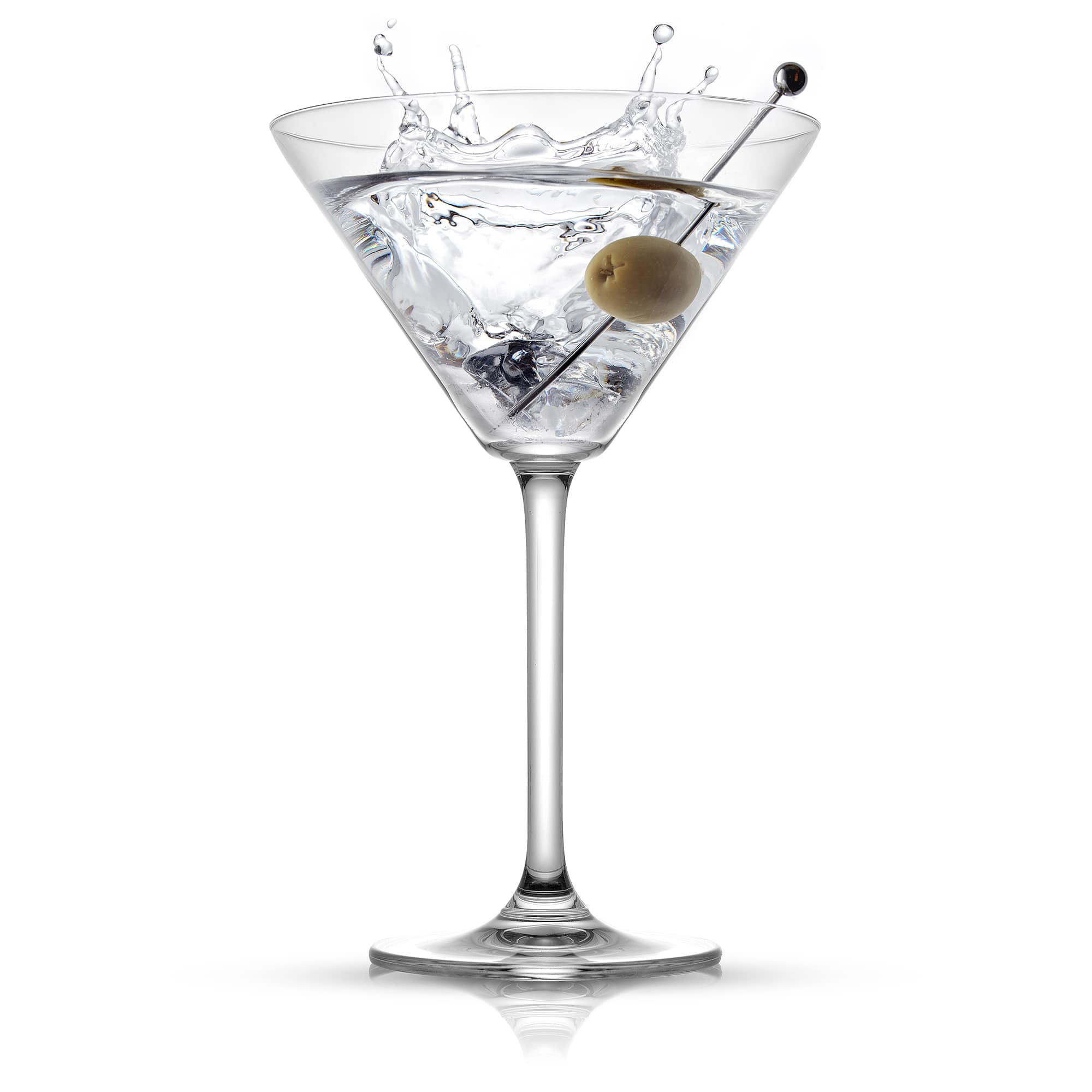 JoyJolt® Olivia Premium Crystal Martini Glasses, 4ct.