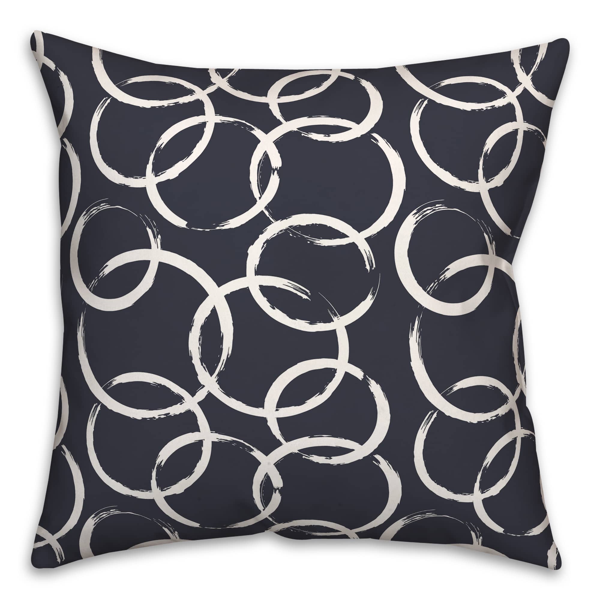18" x 18" Circles Versatile Throw Pillow