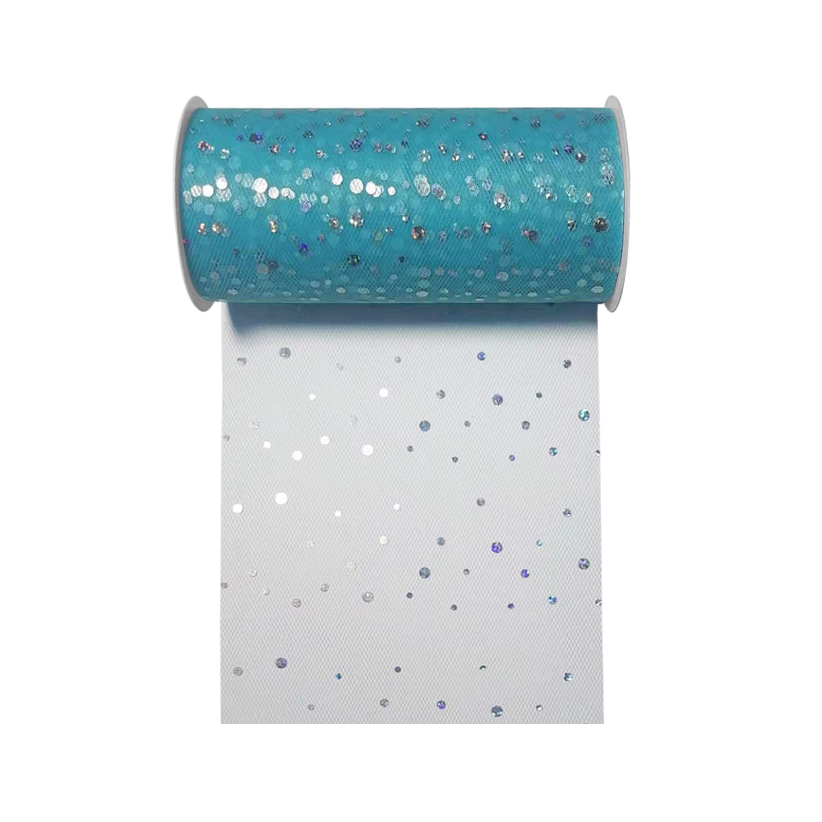 12 Pack: 6" x 8yd. Holographic Foil Dot Tulle by Celebrate It™