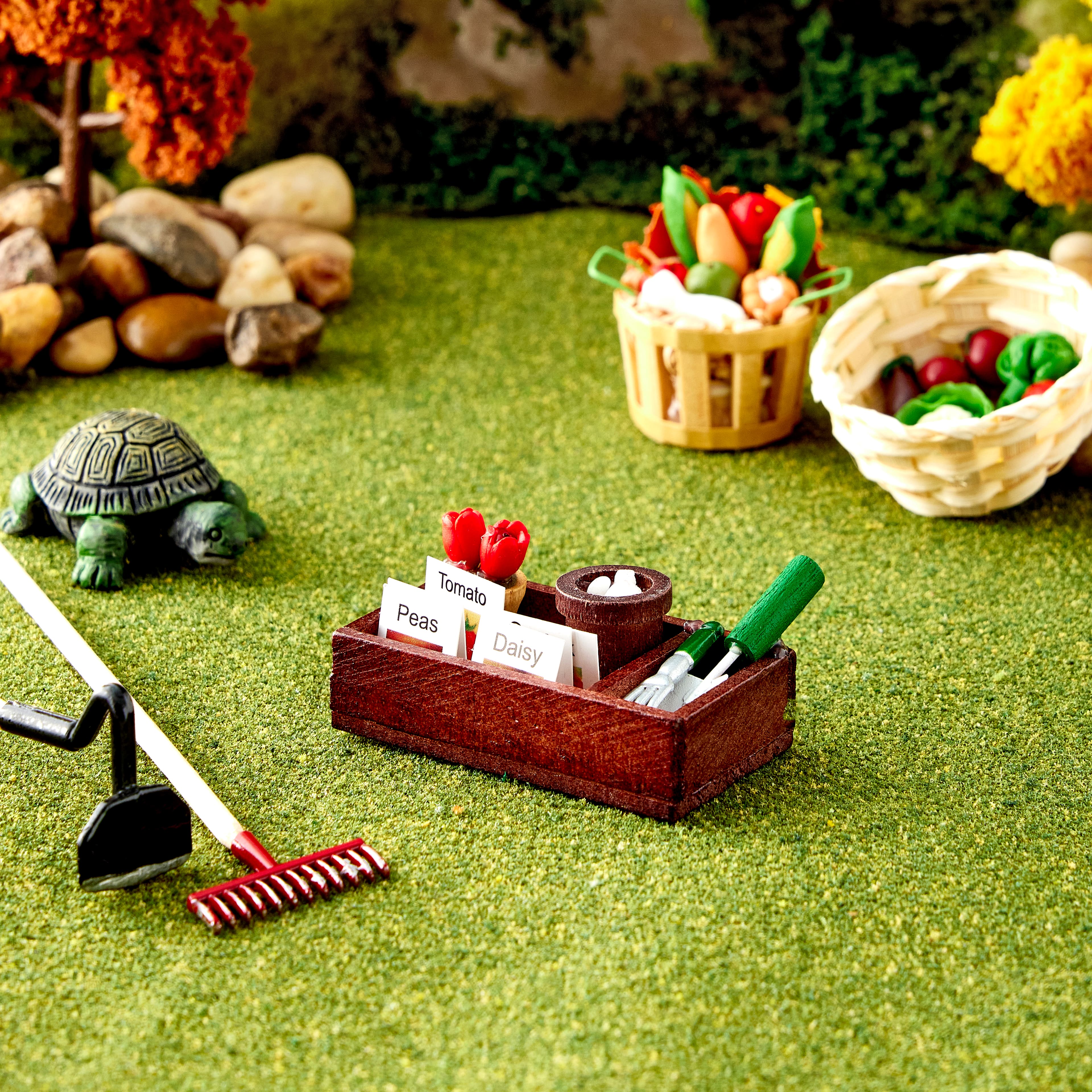 Miniatures Flower Gardening Box by Make Market&#xAE;