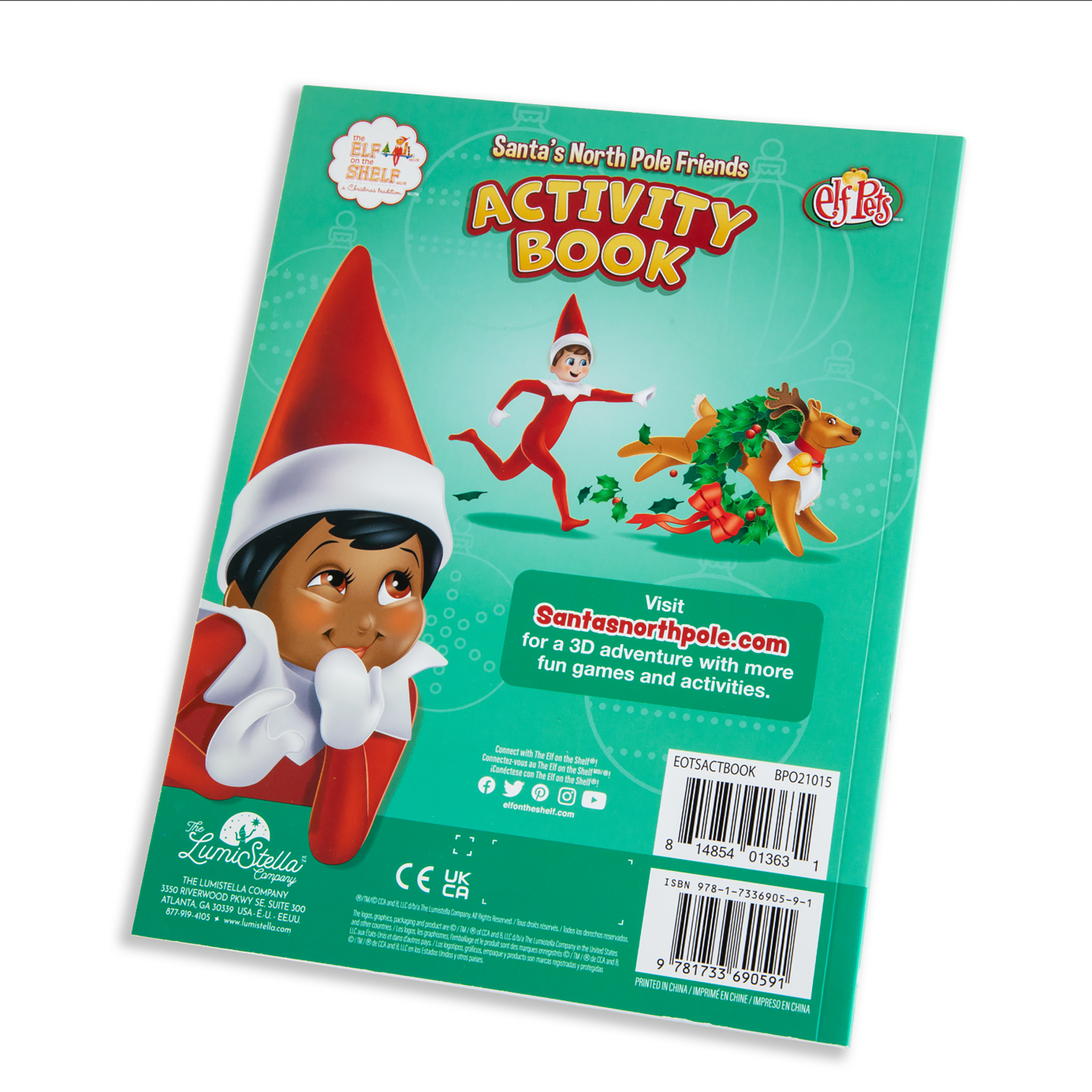 Elf On the Shelf&#xAE; Santa&#x27;s North Pole Friends Activity Book