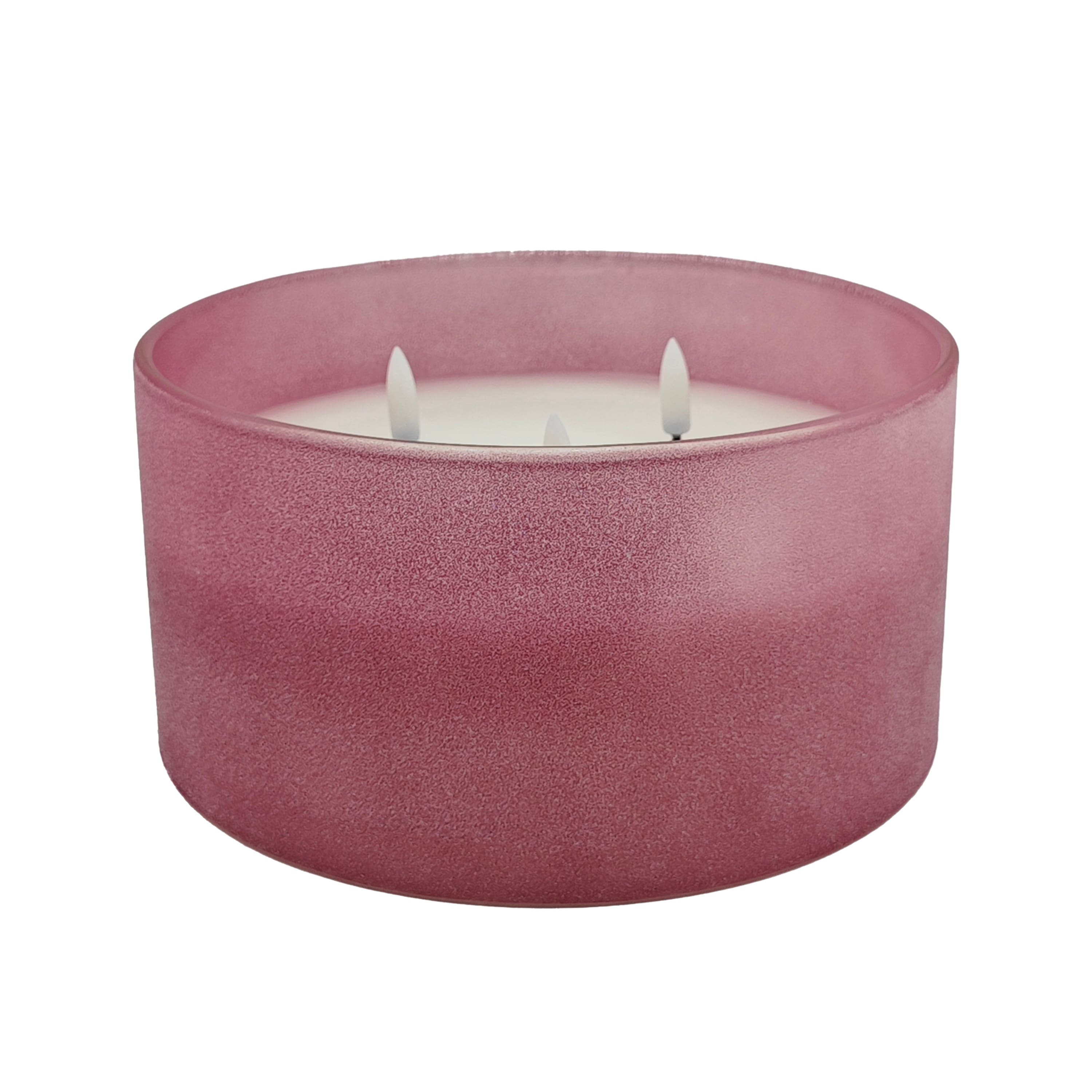 7.75&#x22; x 4&#x22; LED Glass Wax Candle by Ashland&#xAE;