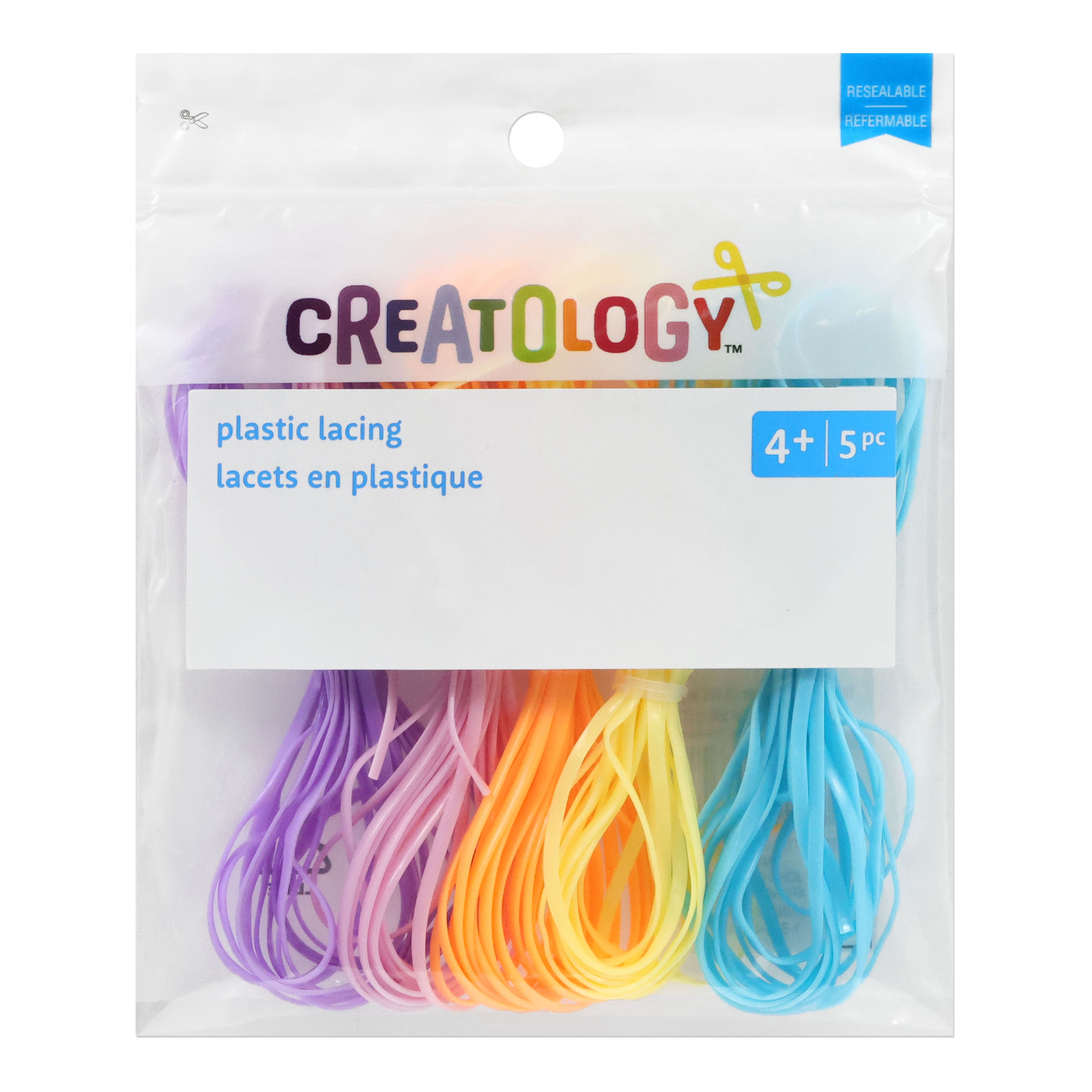 12 Packs: 5 ct. (60 total) Pastel Plastic Lacing by Creatology&#x2122;