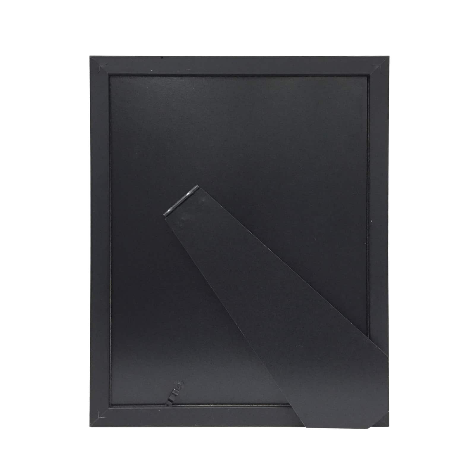Simply Essentials™ 8.5" x 11" Black Flat Top Frame by Studio Décor®