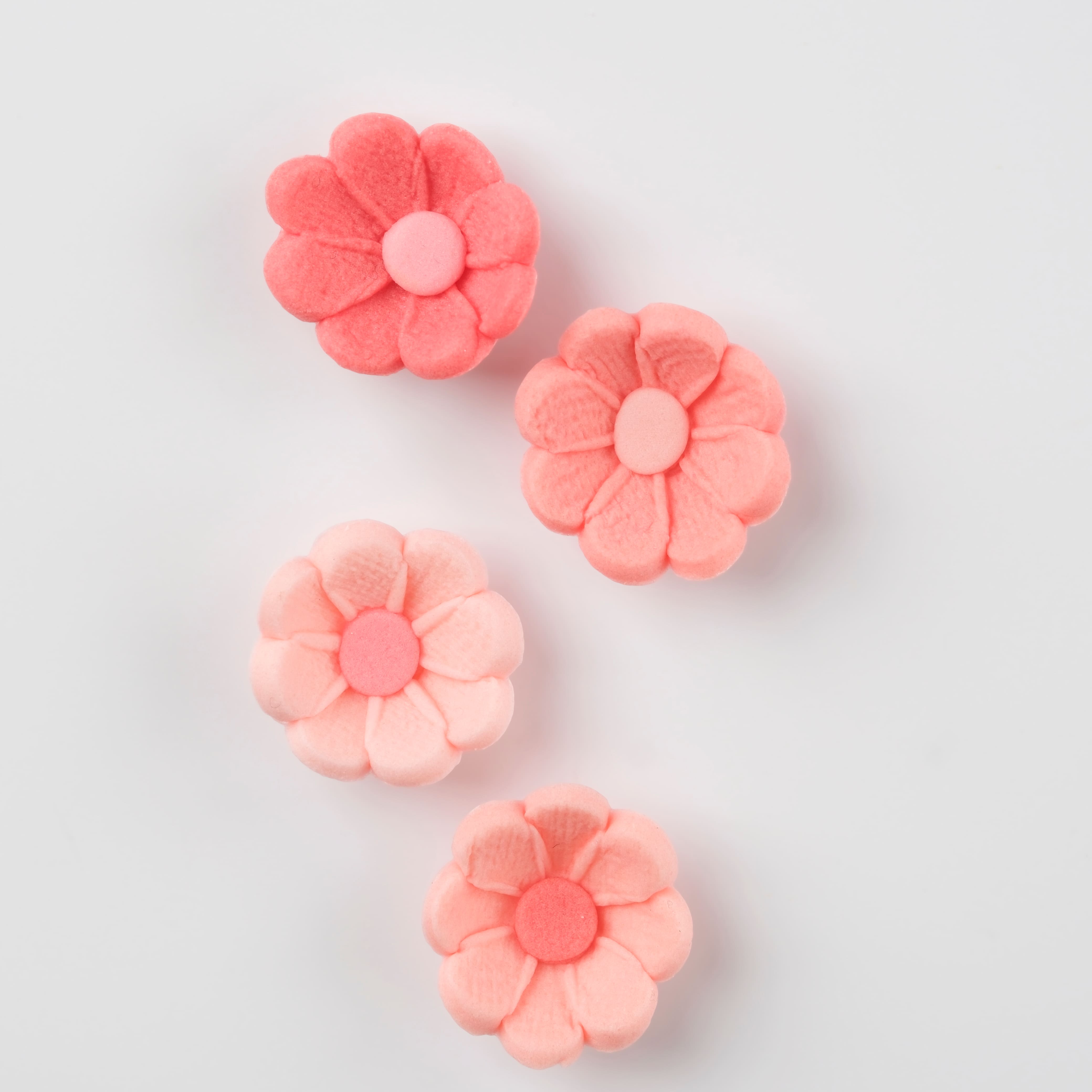 PME Cake Sweet Street&#xAE; Pink Blossoms Icing Decorations