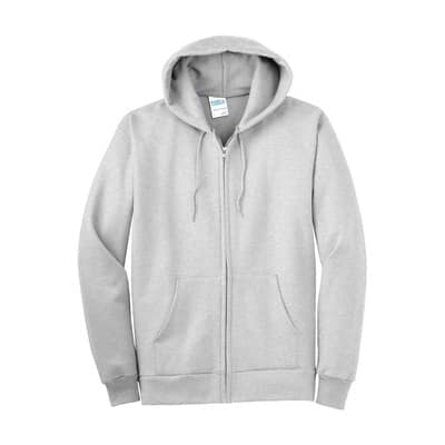 Port & Company® Tall Essential Fleece Full-Zip Hooded Sweatshirt