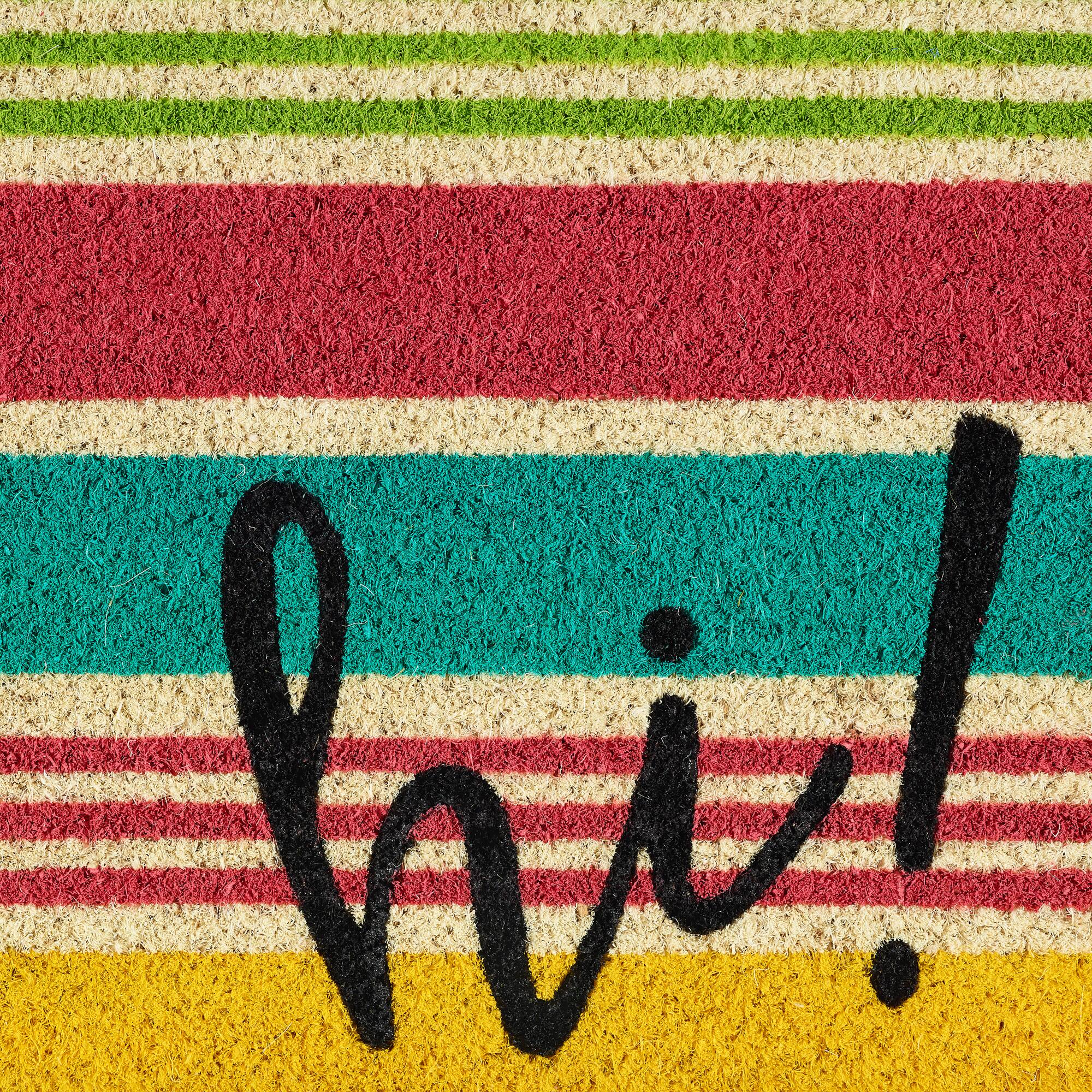 DII&#xAE; Hi! Stripes Doormat