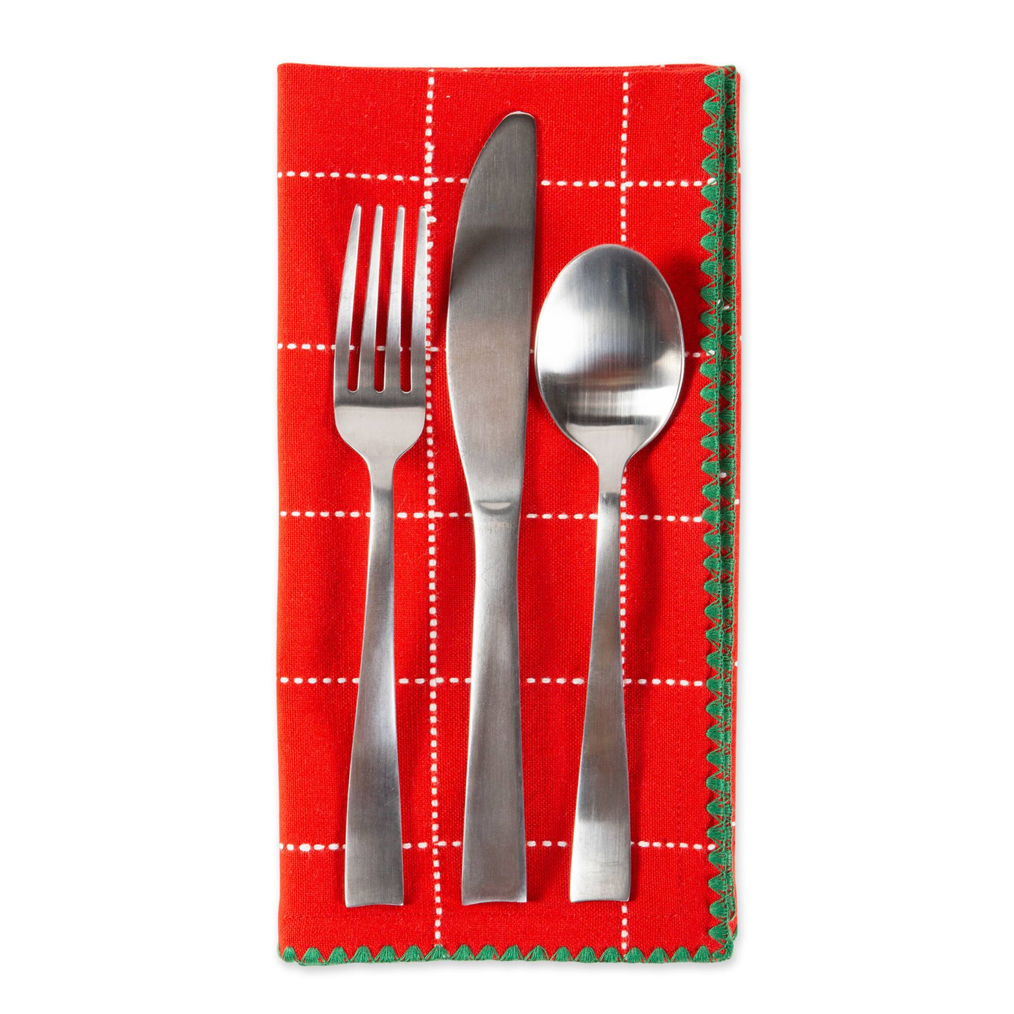 DII® Joyful Snowflakes Jacquard Napkins, 6ct.