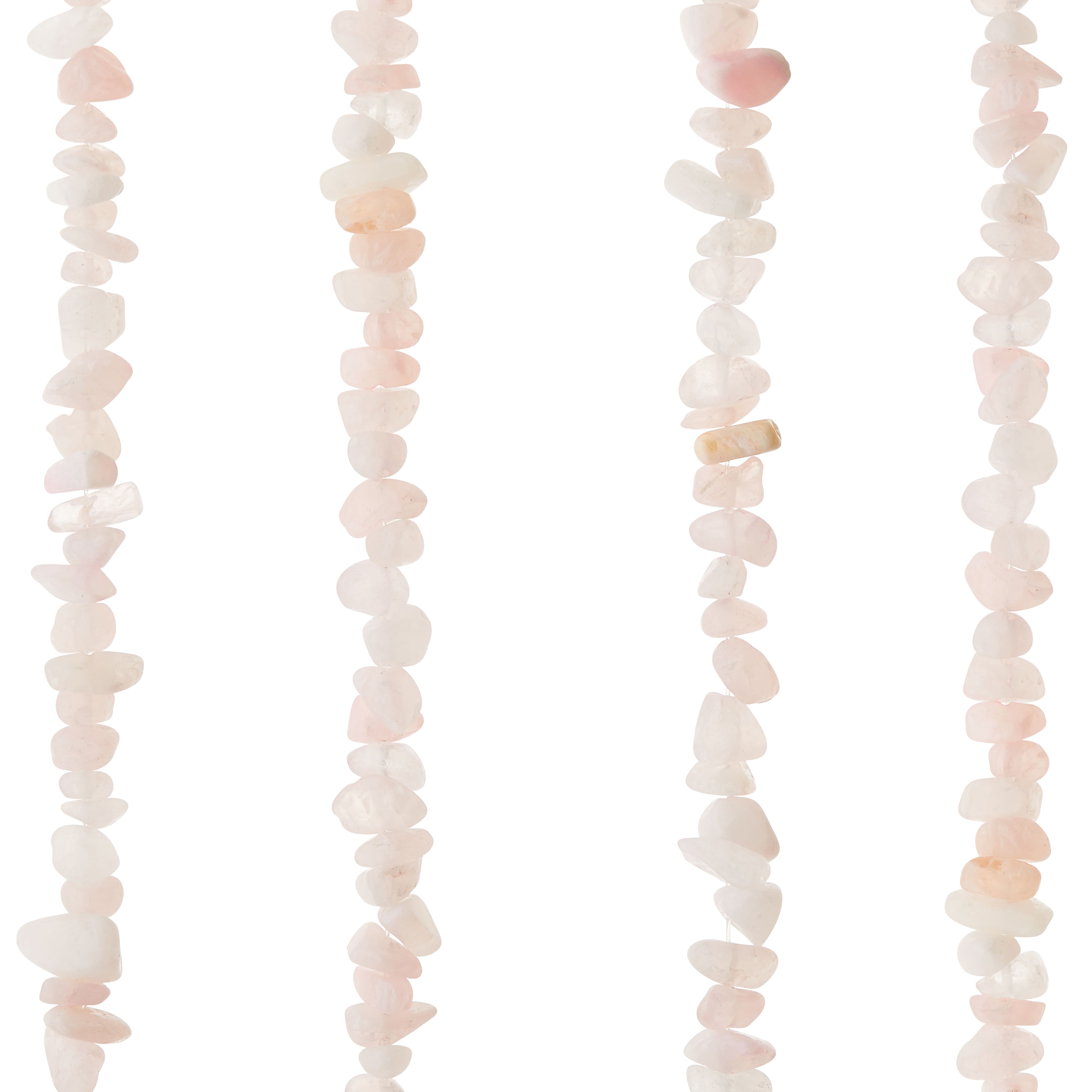 12 Pack: Rose Quartz Chip Beads by Bead Landing™
