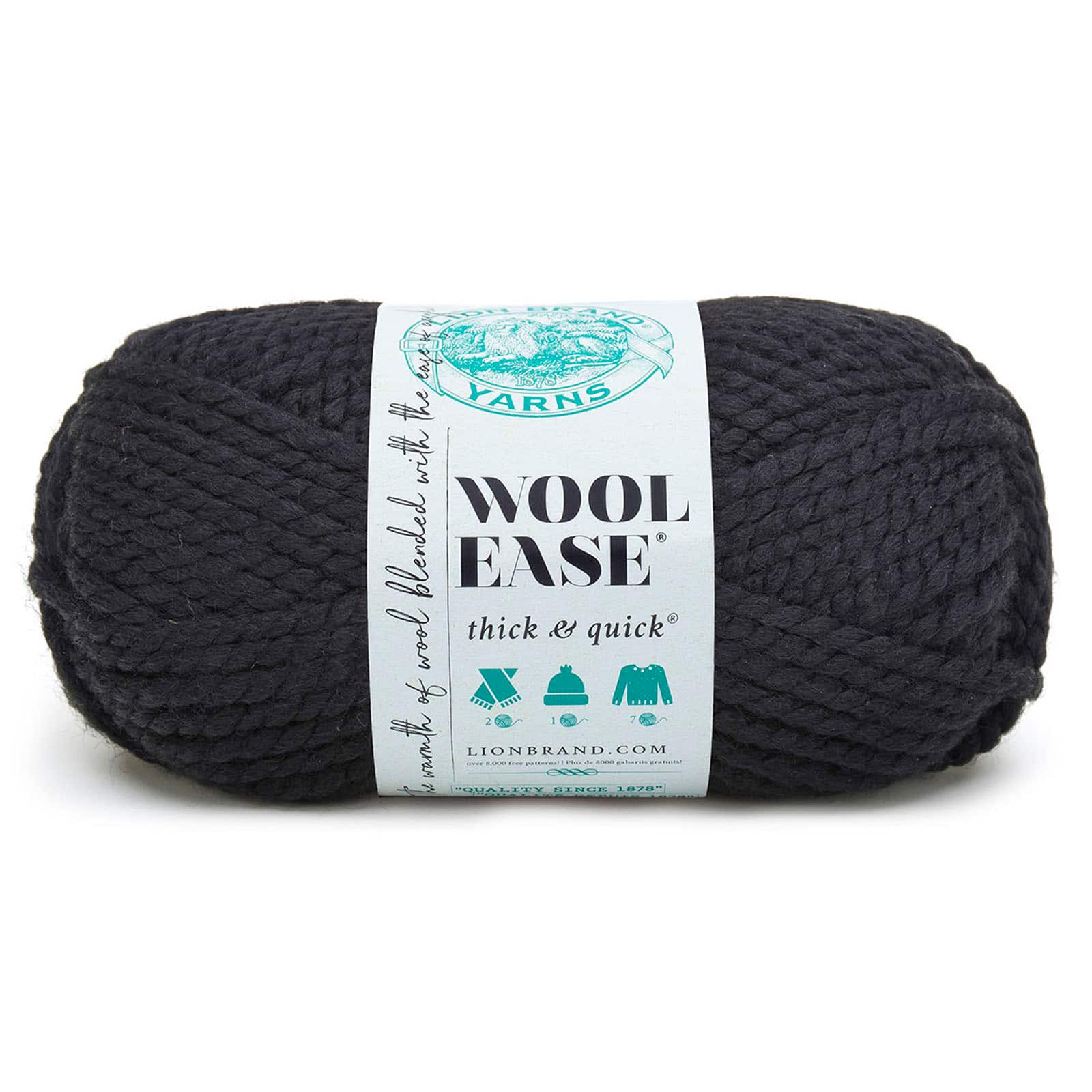 15 Pack: Lion Brand® Wool-Ease® Thick & Quick® Yarn, Solids