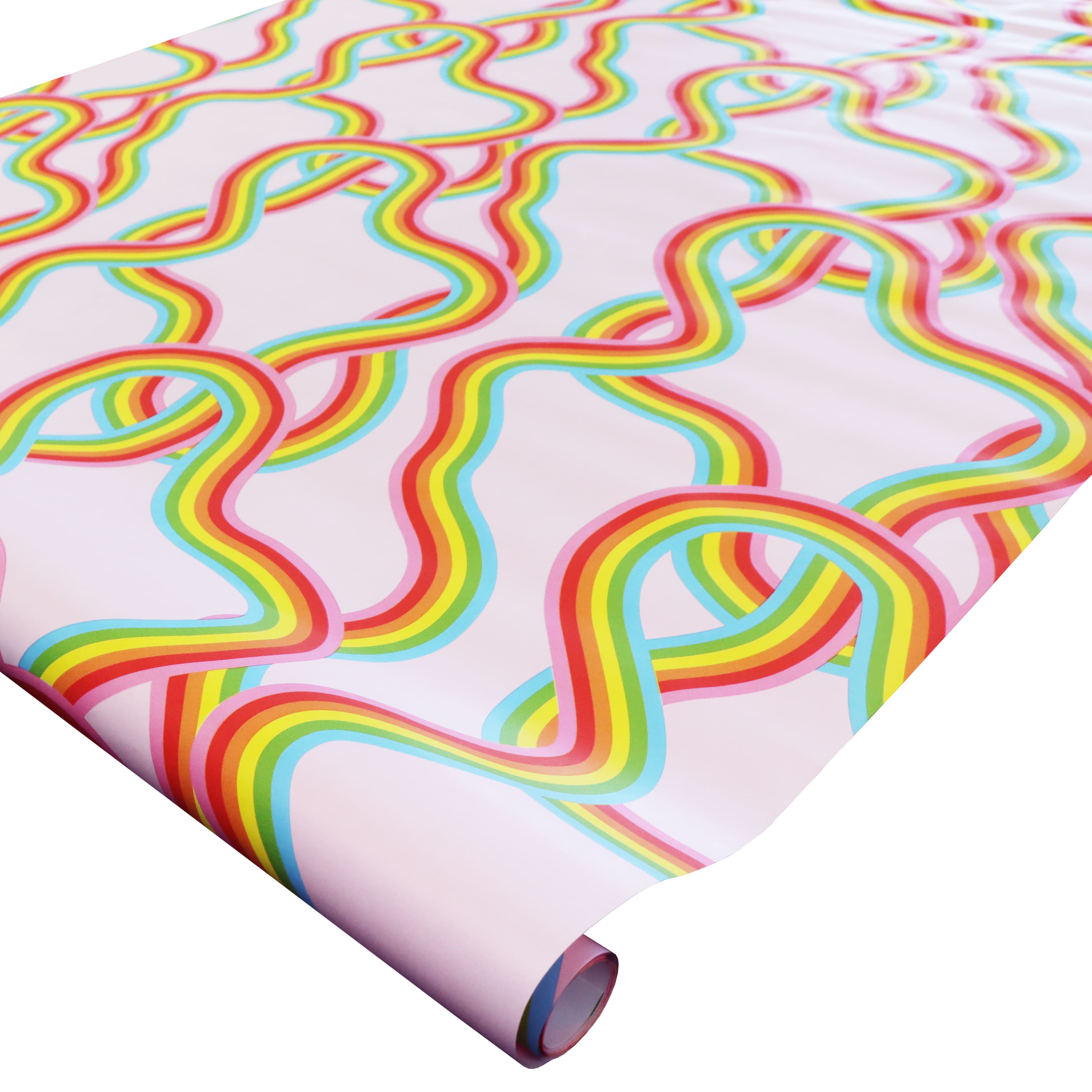 48&#x22; x 12ft. Rainbow Bulletin Board Paper Roll by B2C&#x2122;